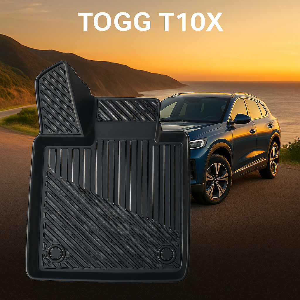 Togg T10X Uyumlu 3D Oto Paspas Premium