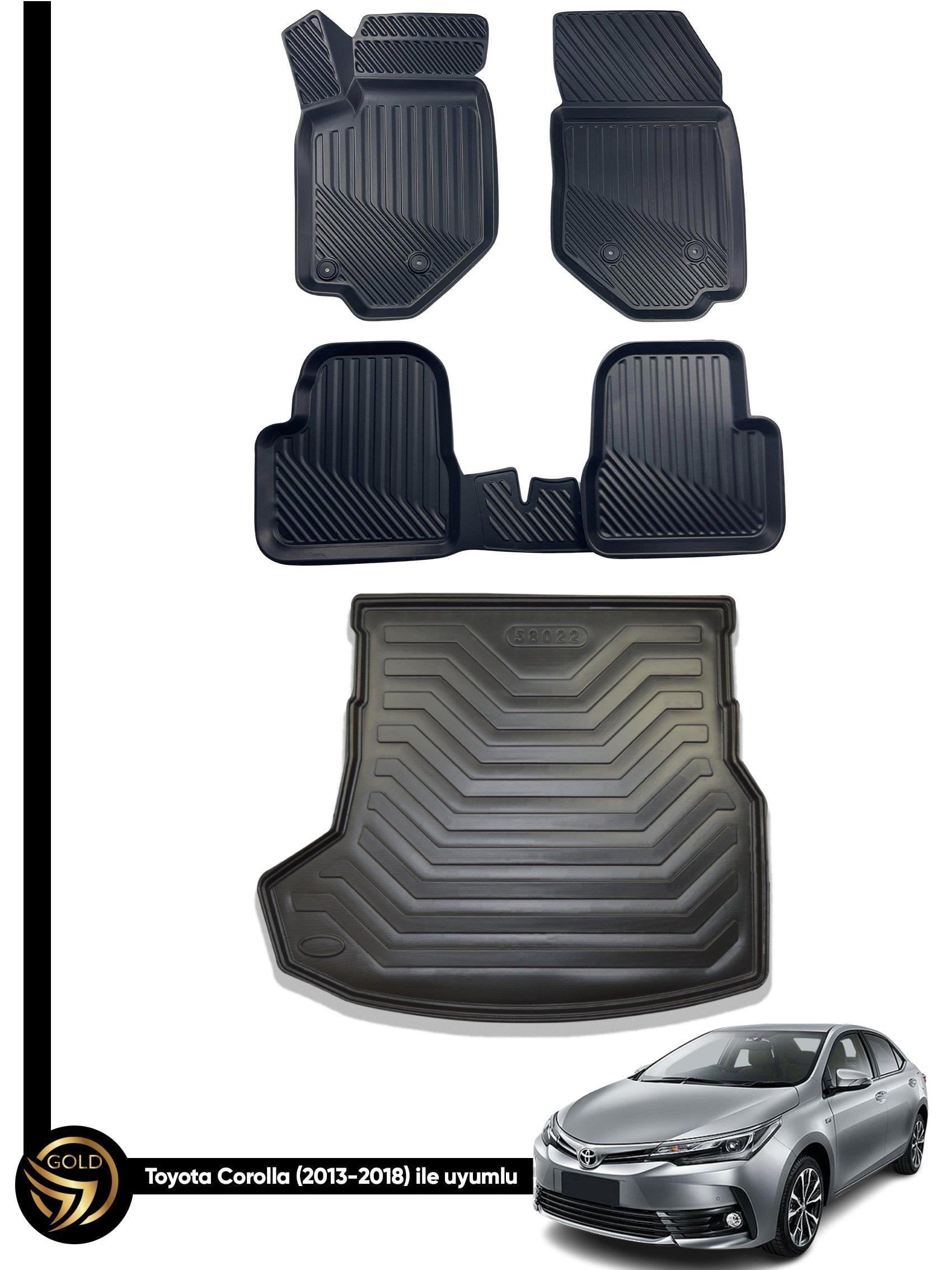 Toyota Corolla 2013 ve 2018 İle Uyumlu Araca Özel Set