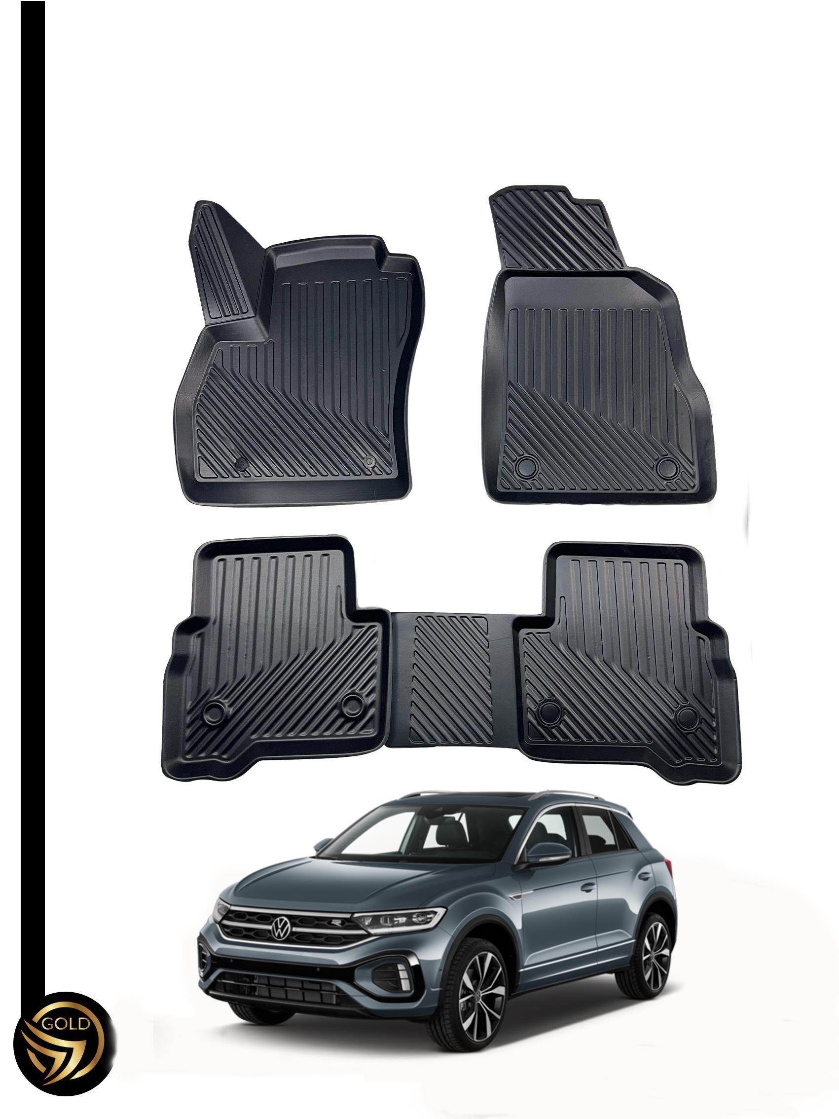 Volkswagen T-Roc 2017+ 3D Havuzlu Araca Özel Oto Paspas