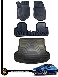 Hyundai Accent Blue 2012 ve Sonrası Uyumlu Araca Özel Set