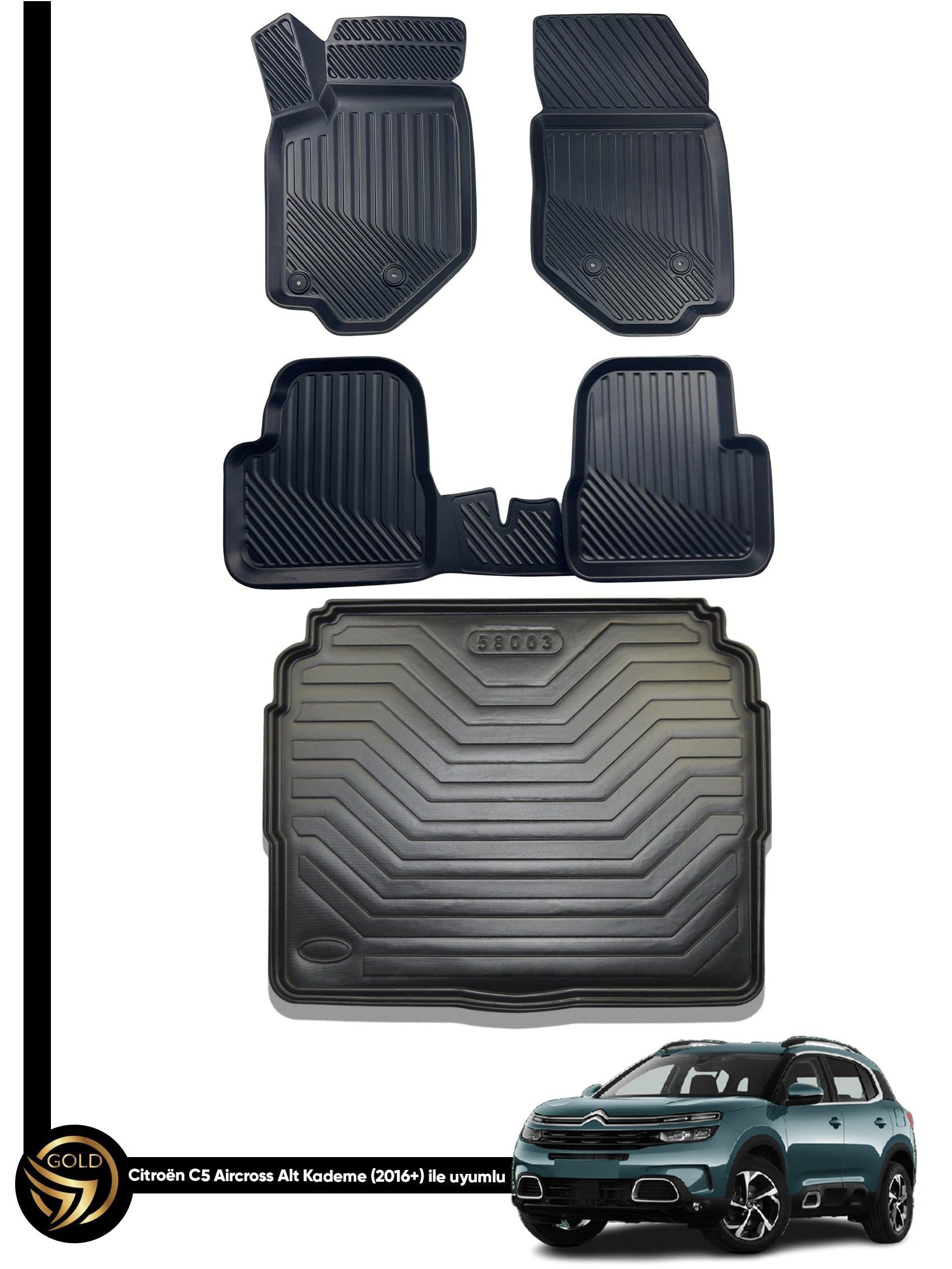 Citroen C5 Aircross 2016 ve Sonrası Uyumlu Araca Özel Set