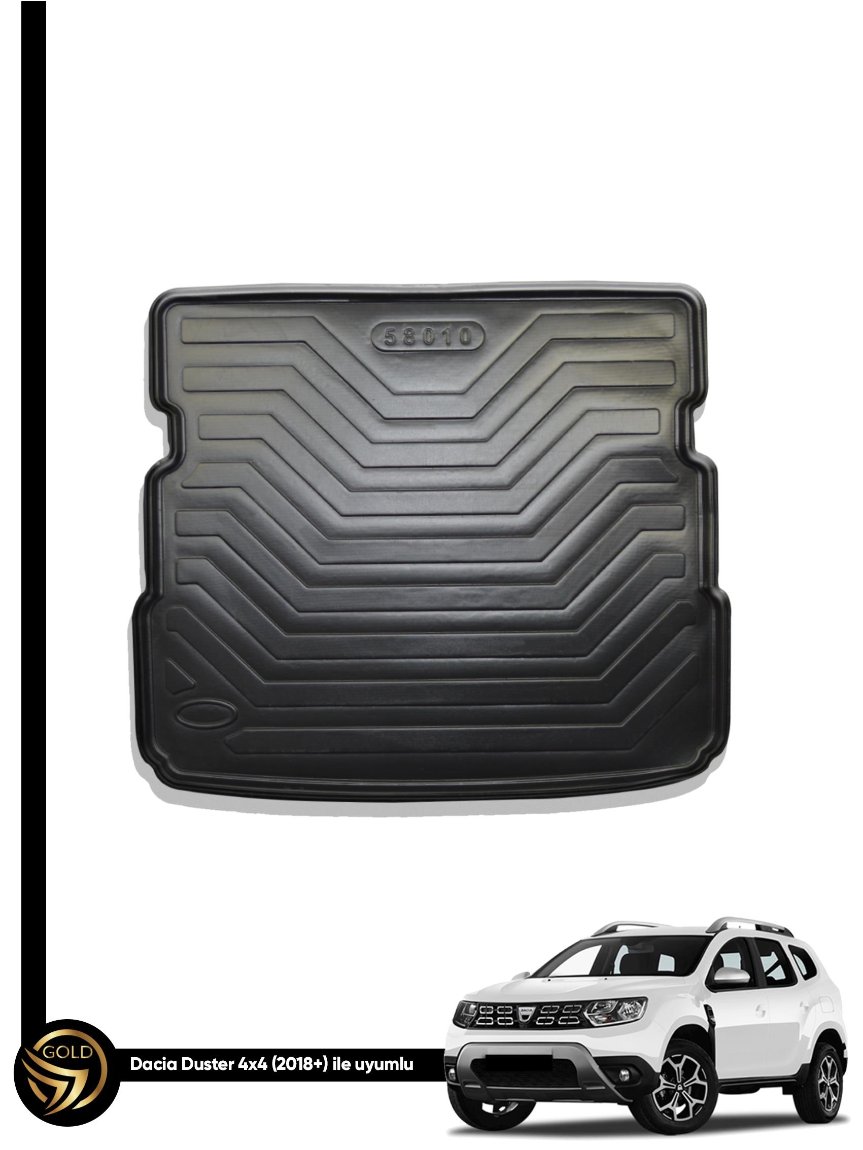 Duster  4x4  2018+ İle Uyumlu 3D Bagaj Havuzu