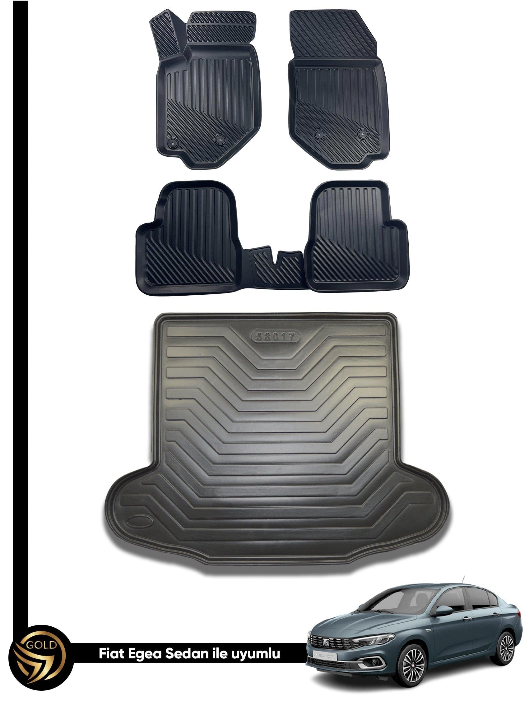 Fiat Egea Sedan 2014 ve Sonrası İle Uyumlu Araca Özel Set