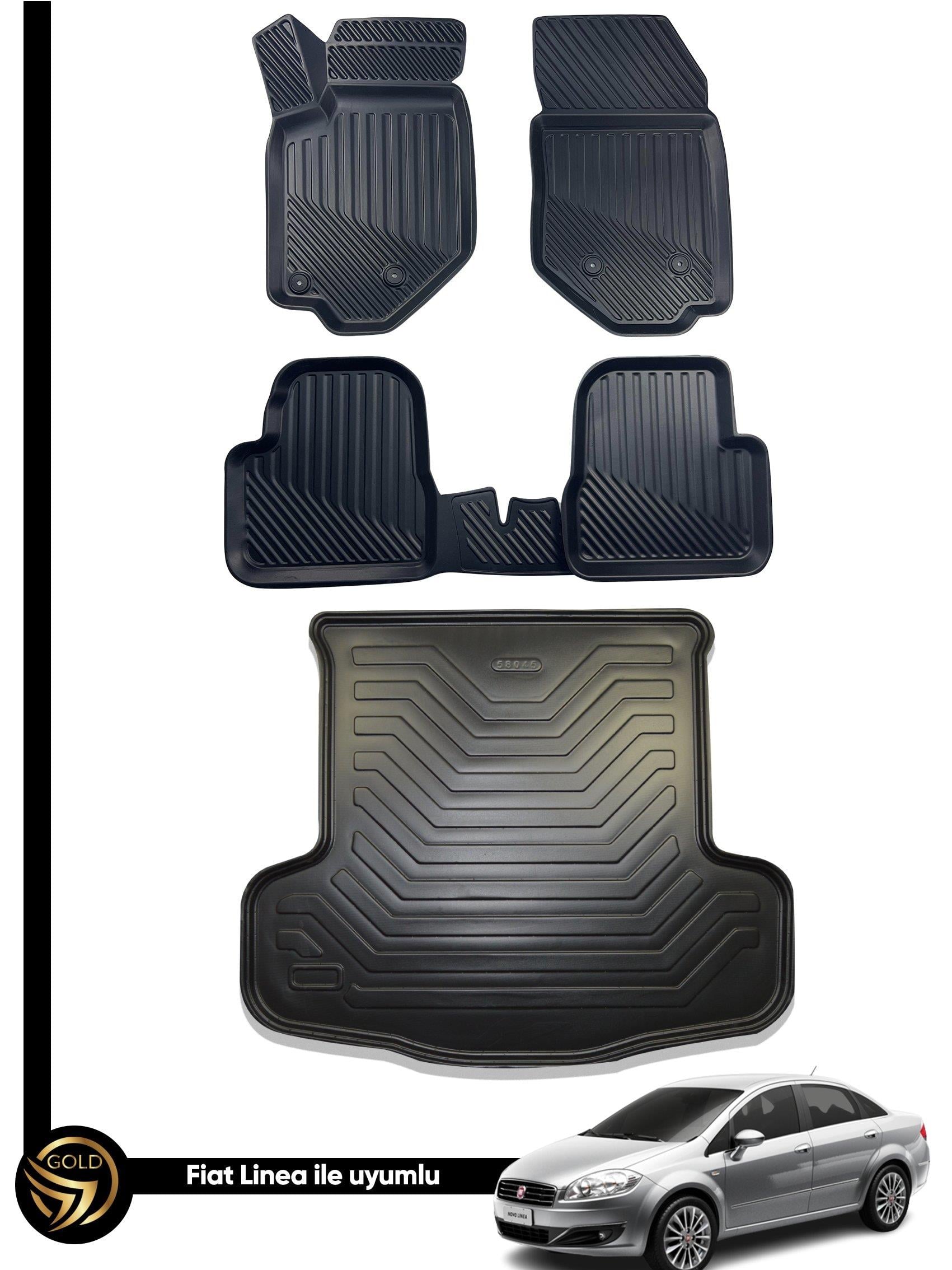 Fiat Linea 2007-2014 İle Uyumlu Araca Özel Set
