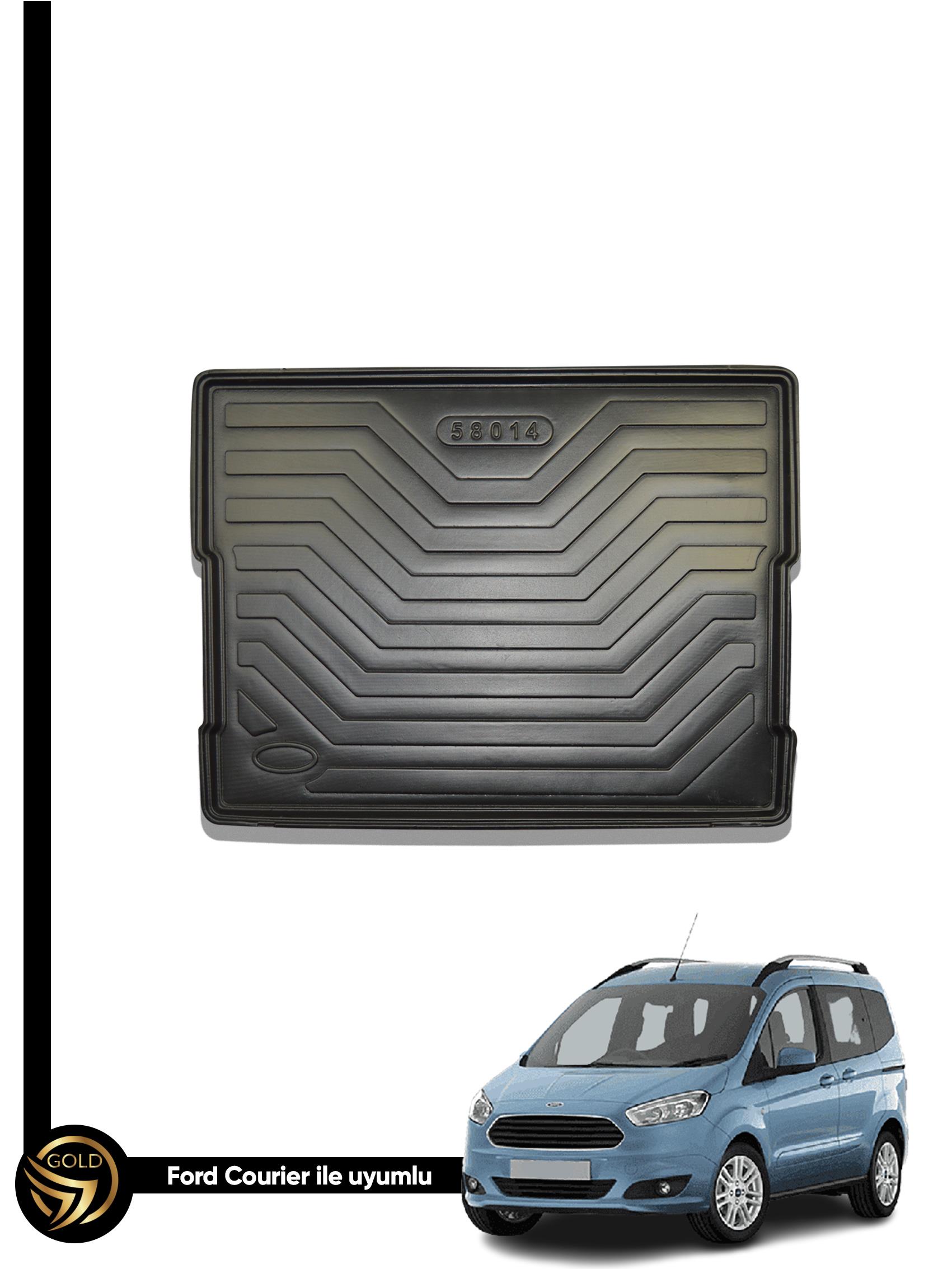 Ford Courier 2014+ Ve Sonrası 3D Bagaj Havuzu 