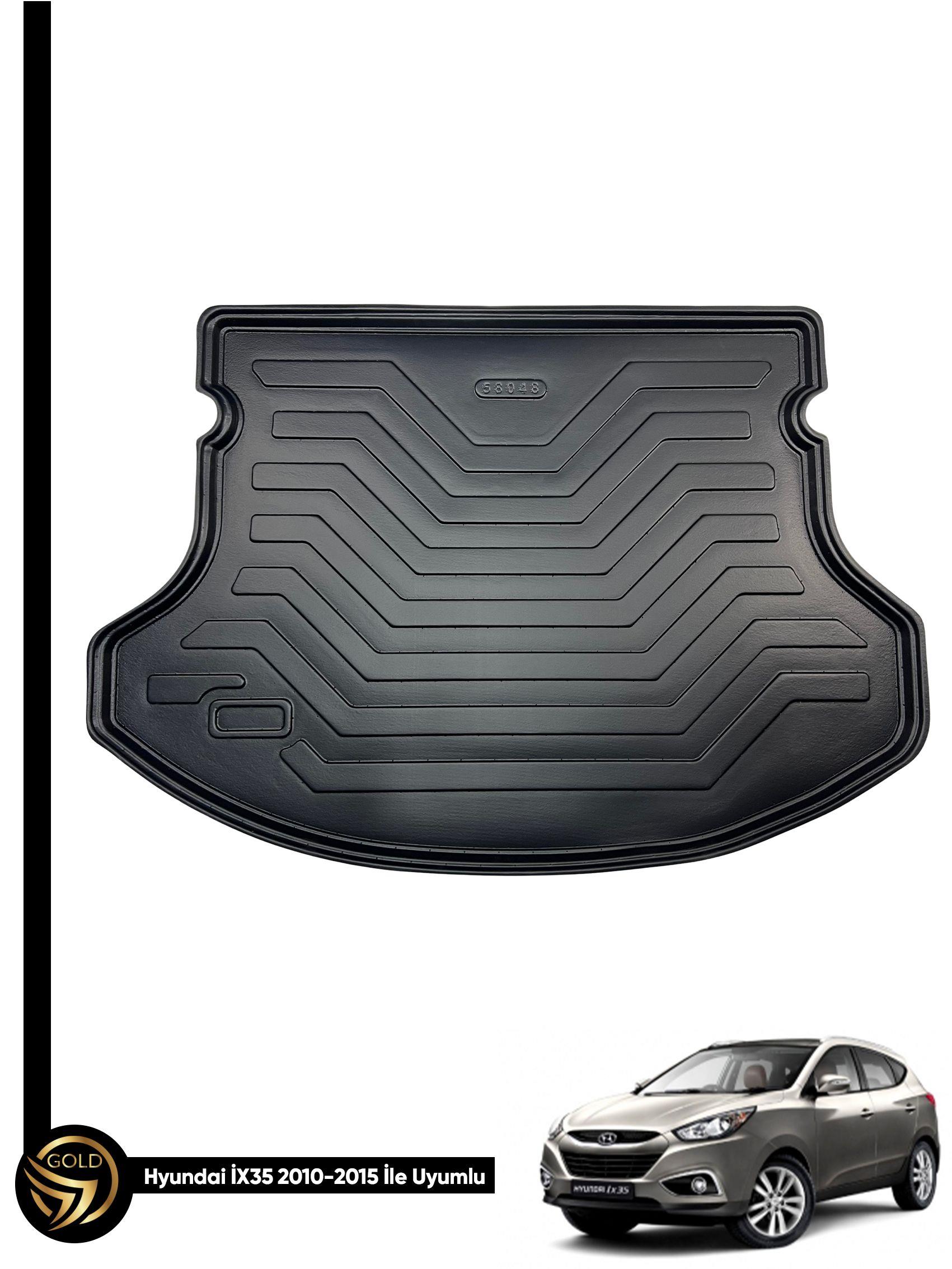 Hyundai ix35 2010-2015 İle Uyumlu) Araca Özel 3D Bagaj Havuzu