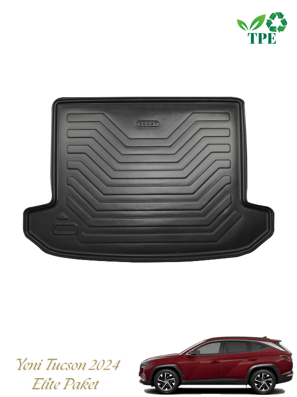 Hyundai Tucson 2024+ Elite Paket 3D Havuzlu Araca Özel Oto Paspas
