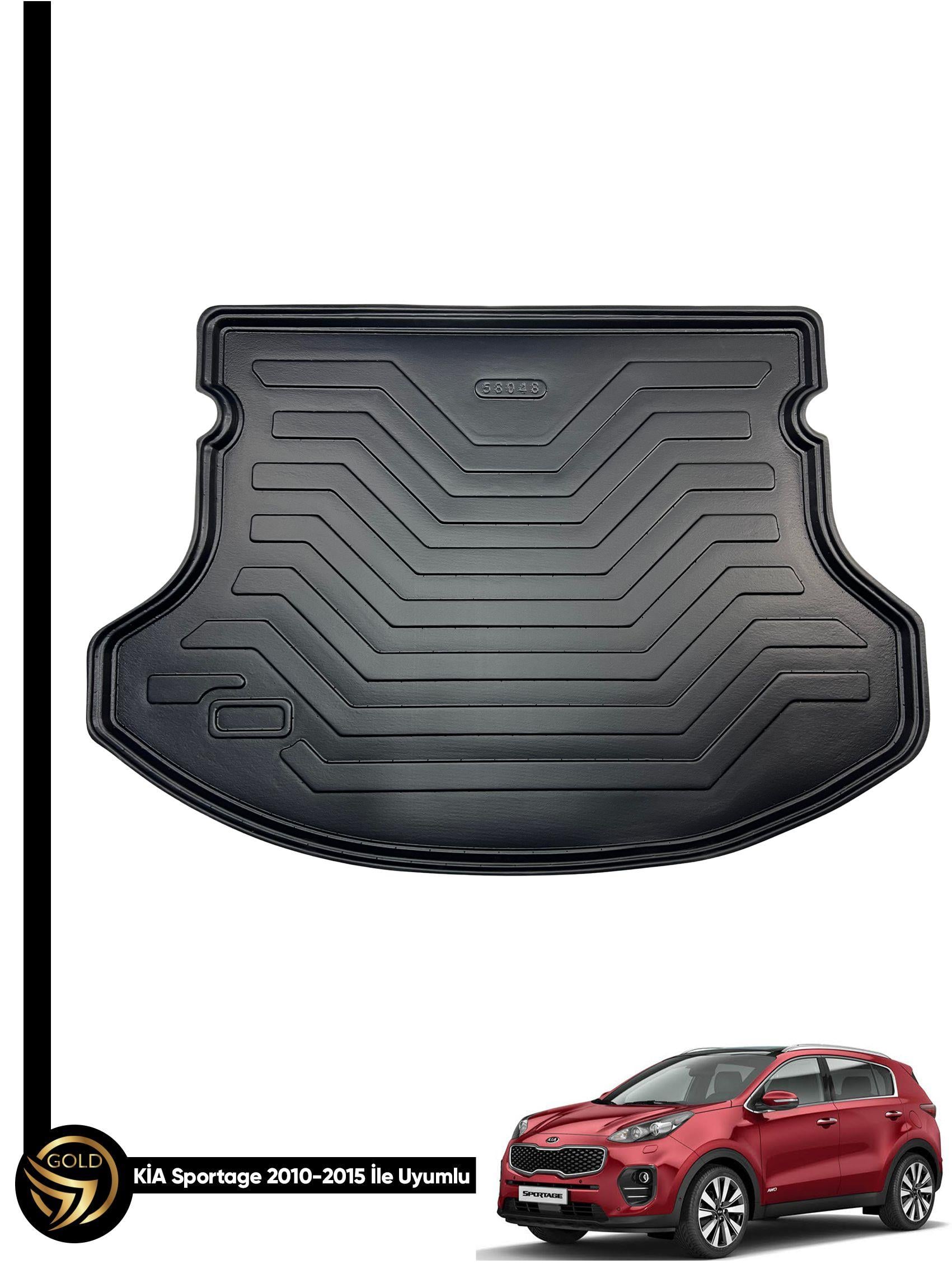 Kia Sportage SL 2010-2015 İle Uyumlu) Araca Özel 3D Bagaj Havuzu