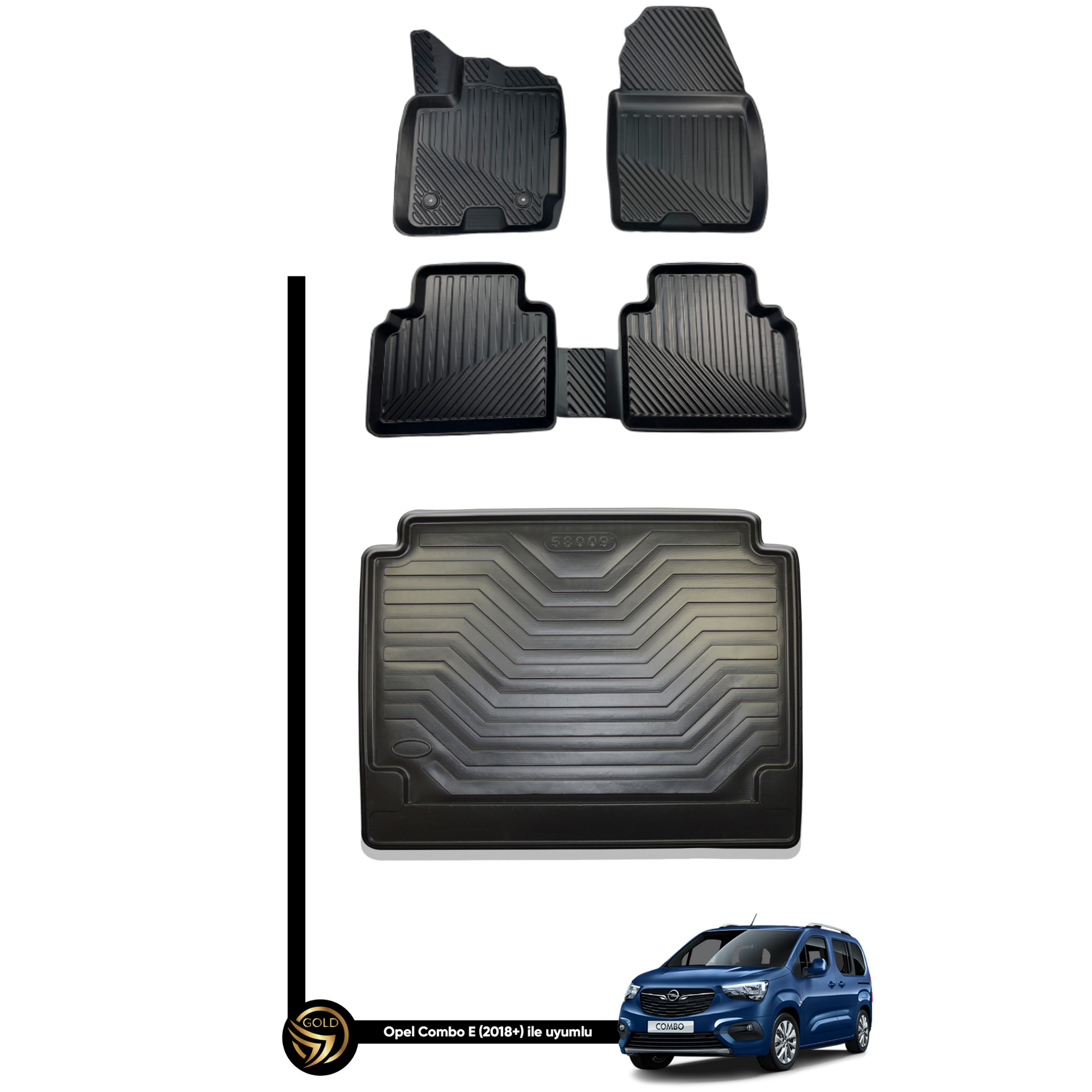Opel Combo E 2018 Ve Sonrası İle Uyumlu Araca Özel Set