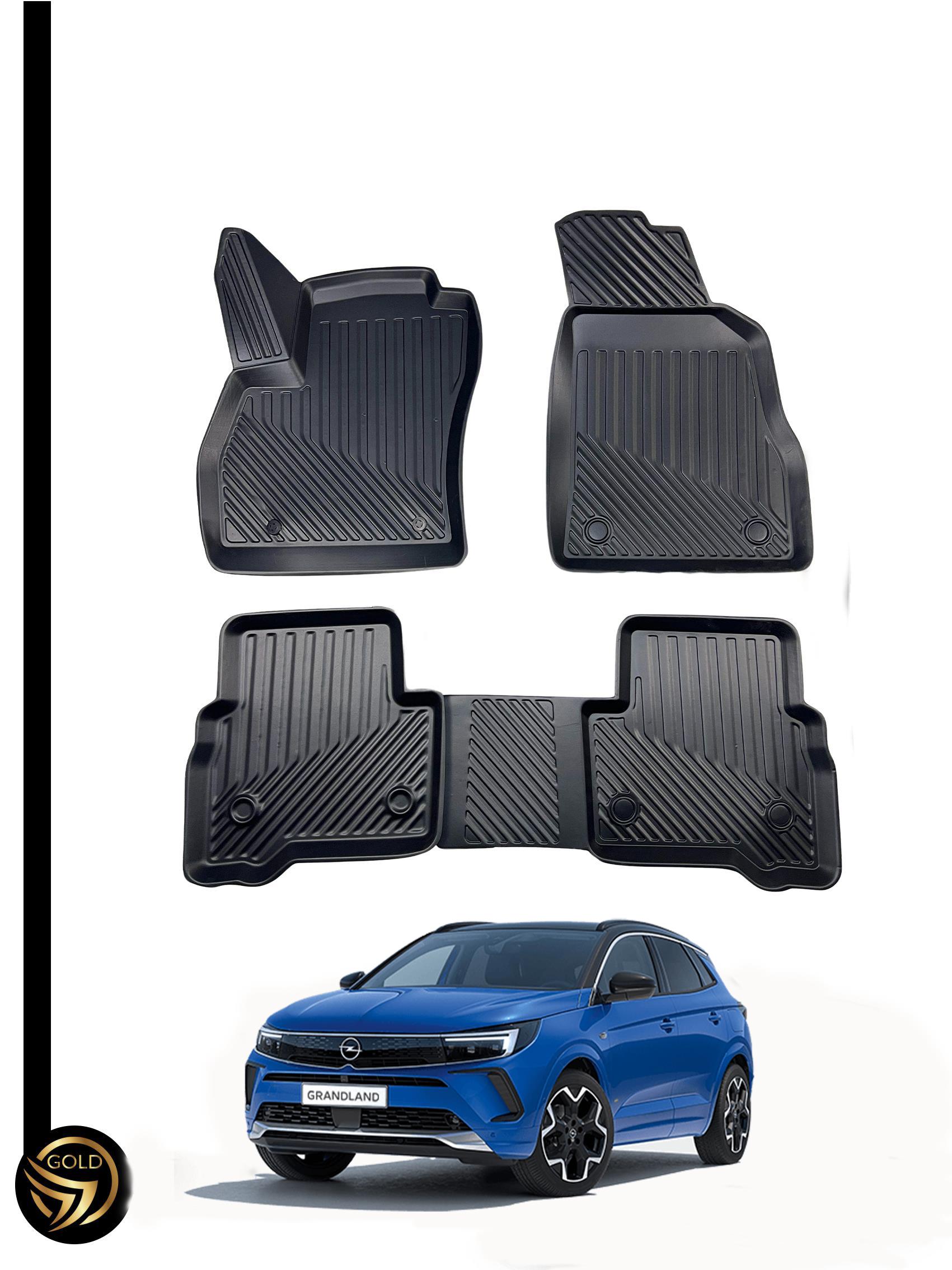 Opel Grandland X 2016+ 3D Havuzlu Araca Özel Oto Paspas