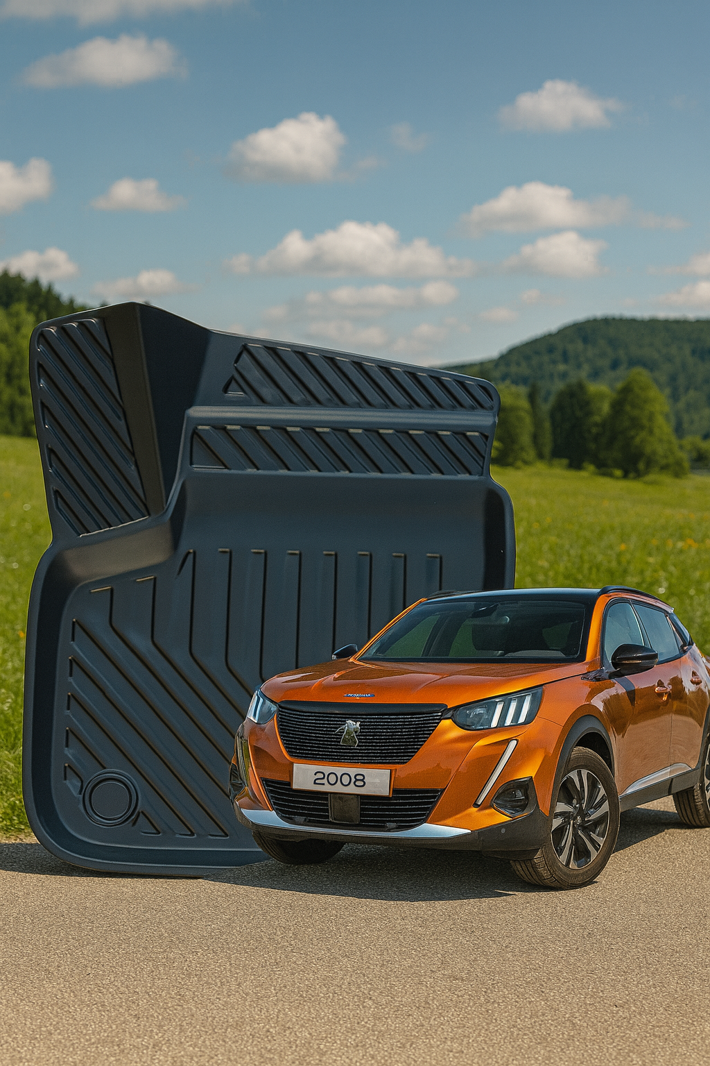 Peugeot 2008 Elektrikli 3D Oto Paspas Premium