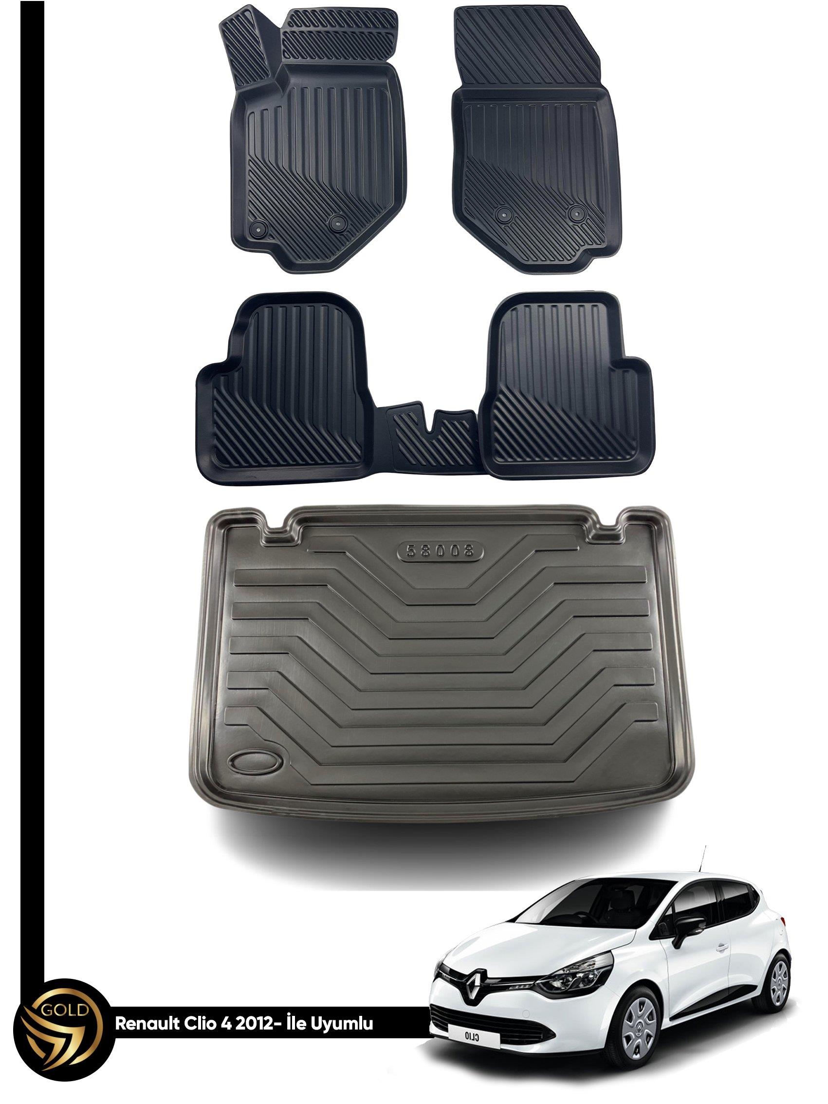 Renault Clio 4 2012 Ve Sonrası İle Uyumlu Araca Özel Set