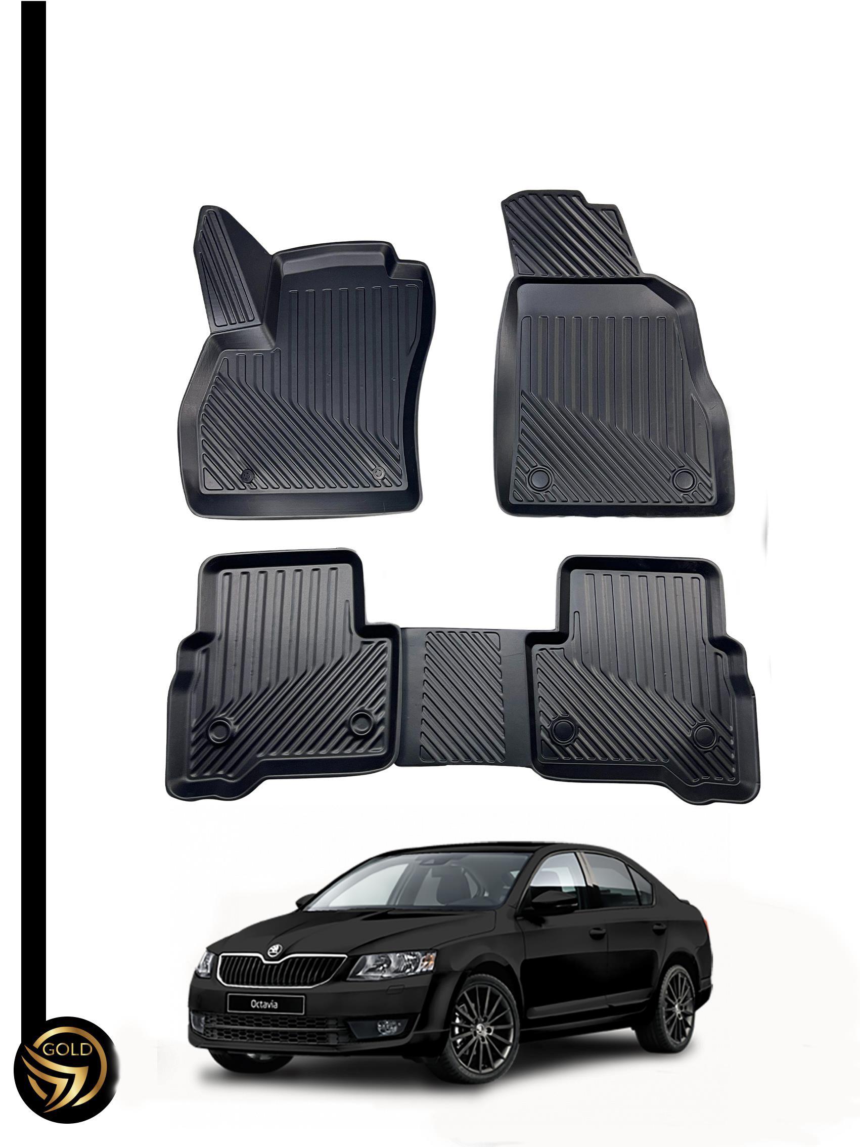 Skoda Octavia 2017-2020 3D Havuzlu Araca Özel Oto Paspas