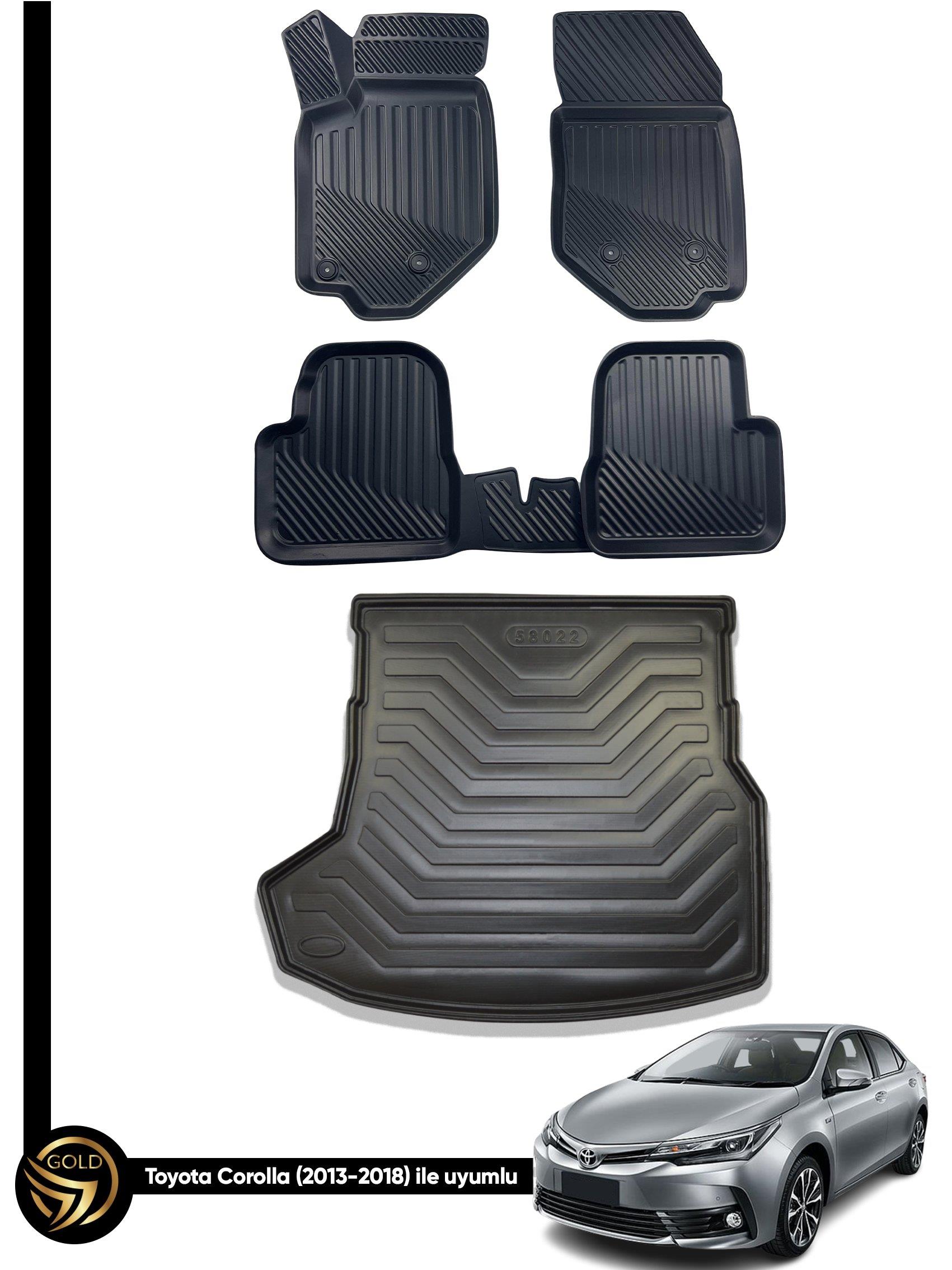 Toyota Corolla 2013 ve 2018 İle Uyumlu Araca Özel Set