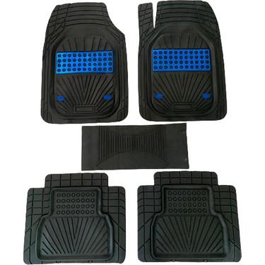 Ford Tüm Modellere Uyumlu Universal Negro Mavi Oto Paspas