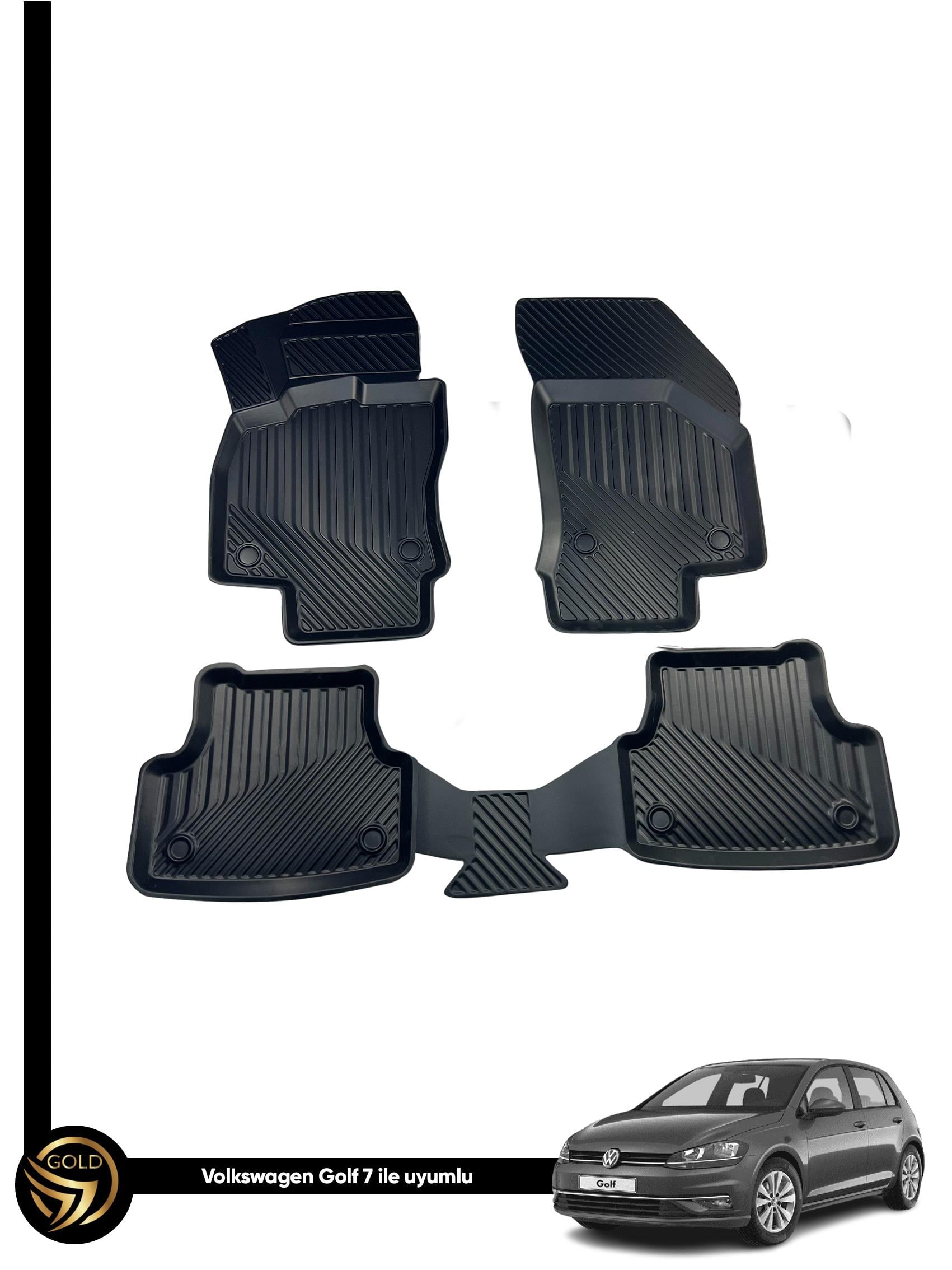 Volkswagen Golf 7 Uyumlu Oto Paspas