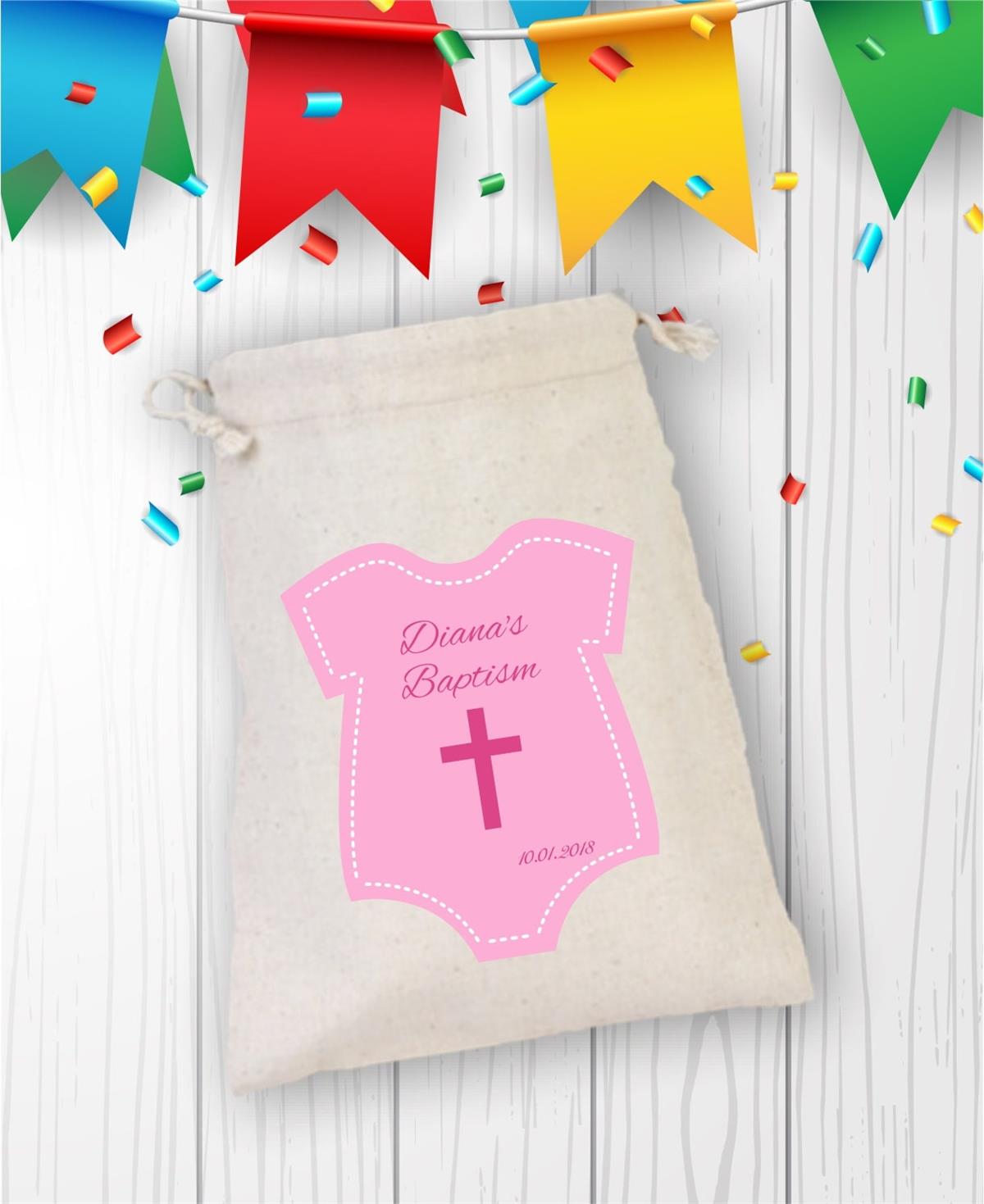 Baby Baby Baptism Gift Pouch