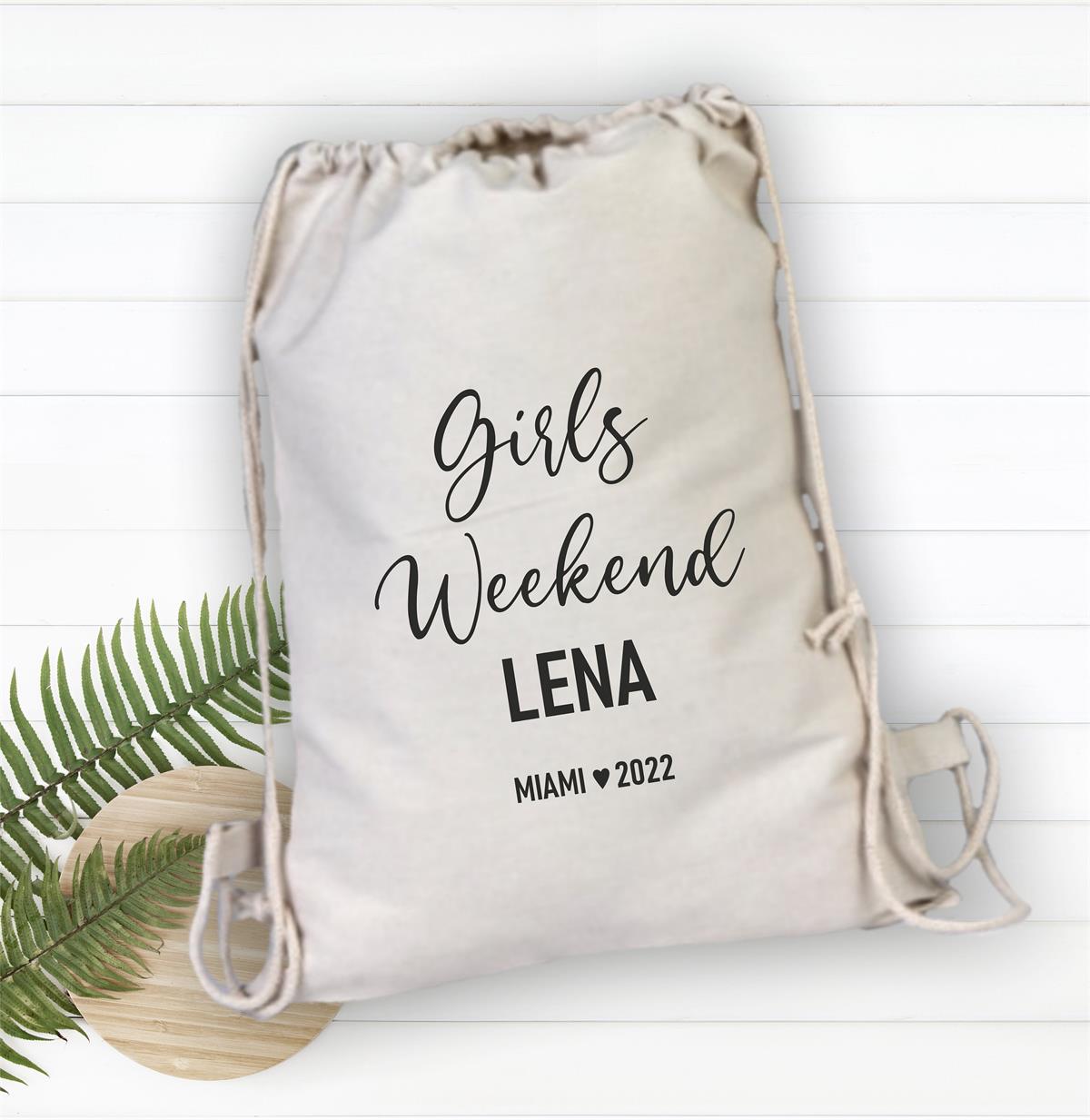 Personalized Girls Party ''Nashville'' themed gift pouches