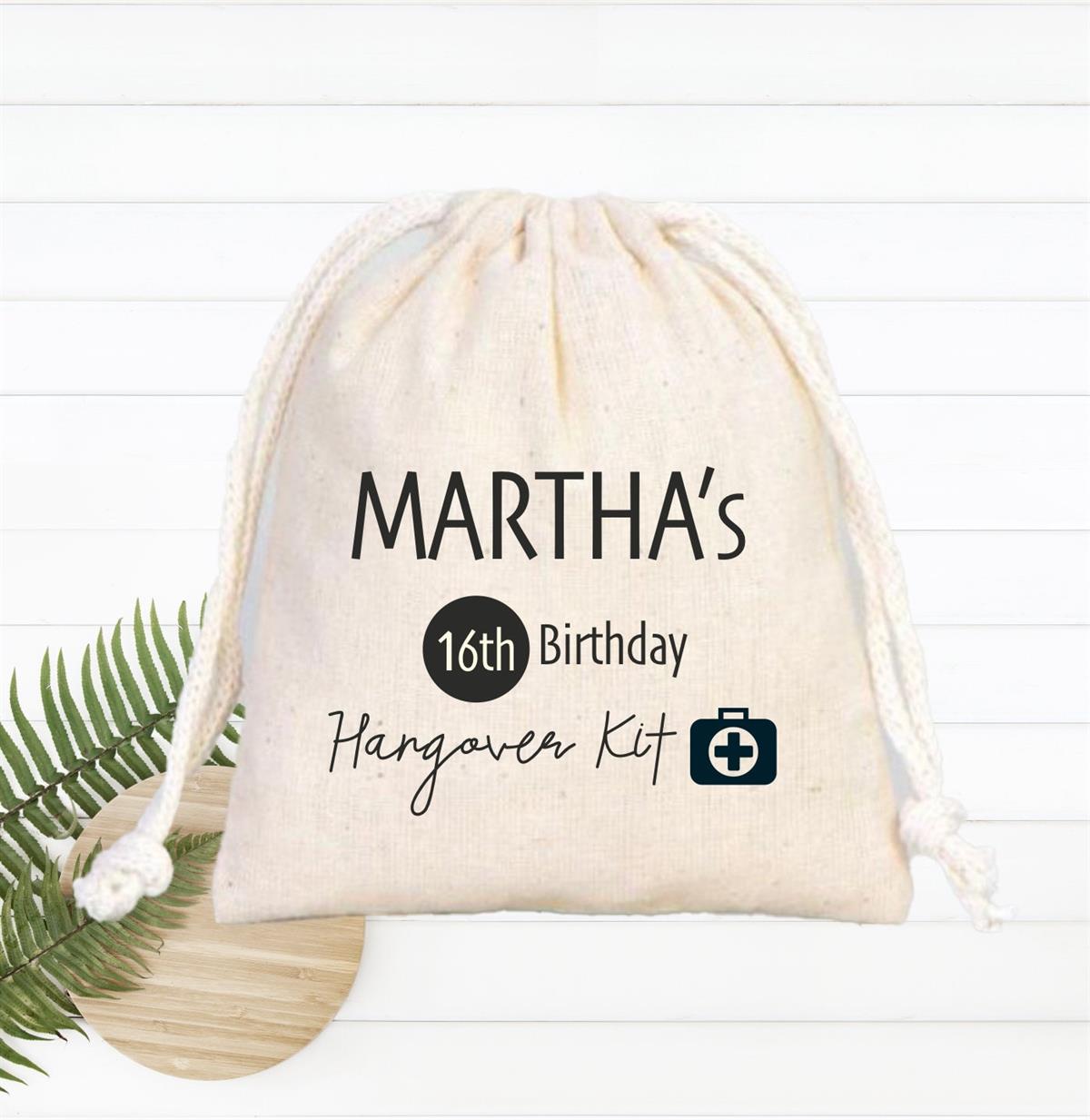 Gift Diaper Pouch for the 16th Special 16th Birthday Party