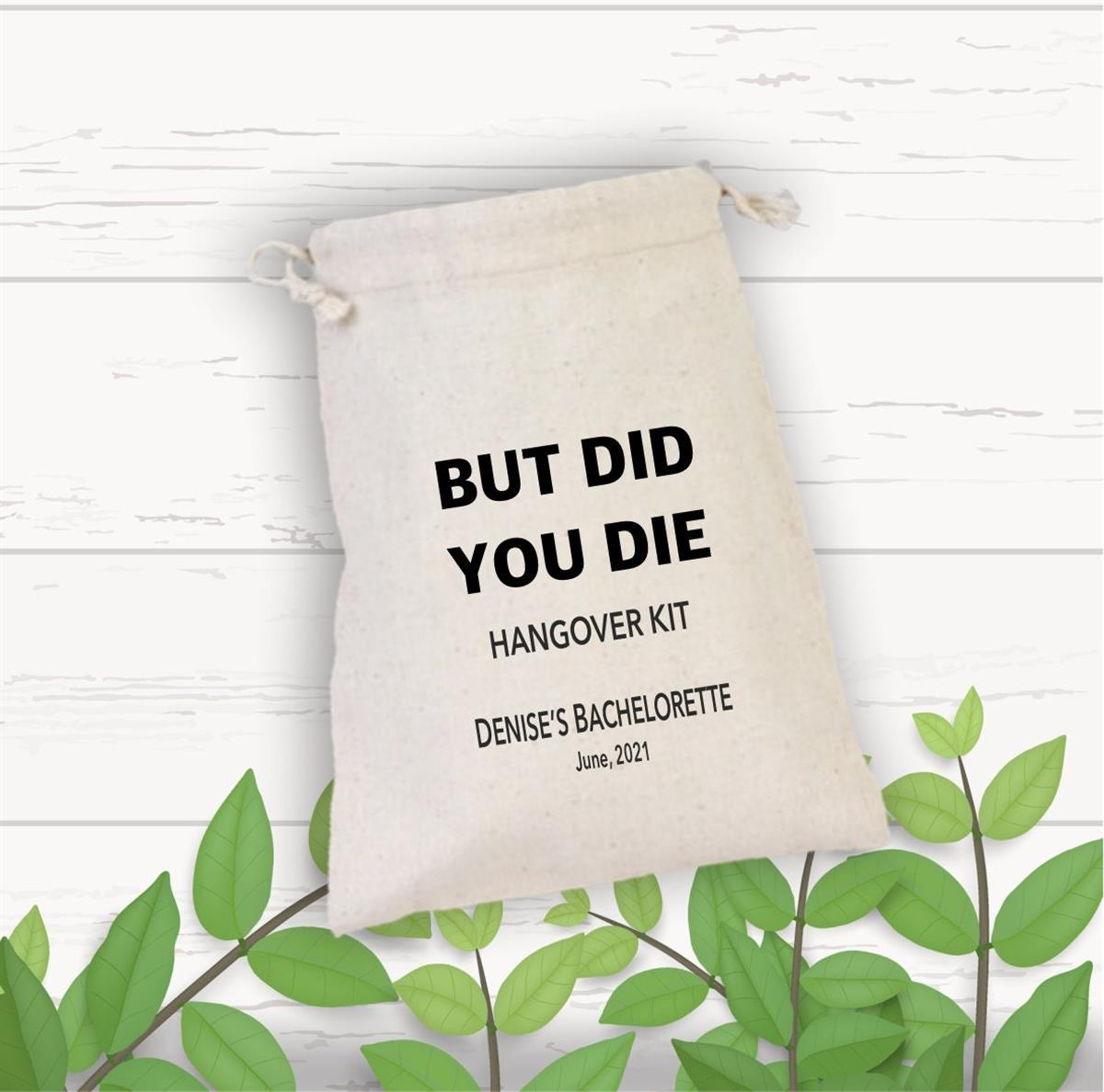 Personalized Single Farewell Party Emergency Bag