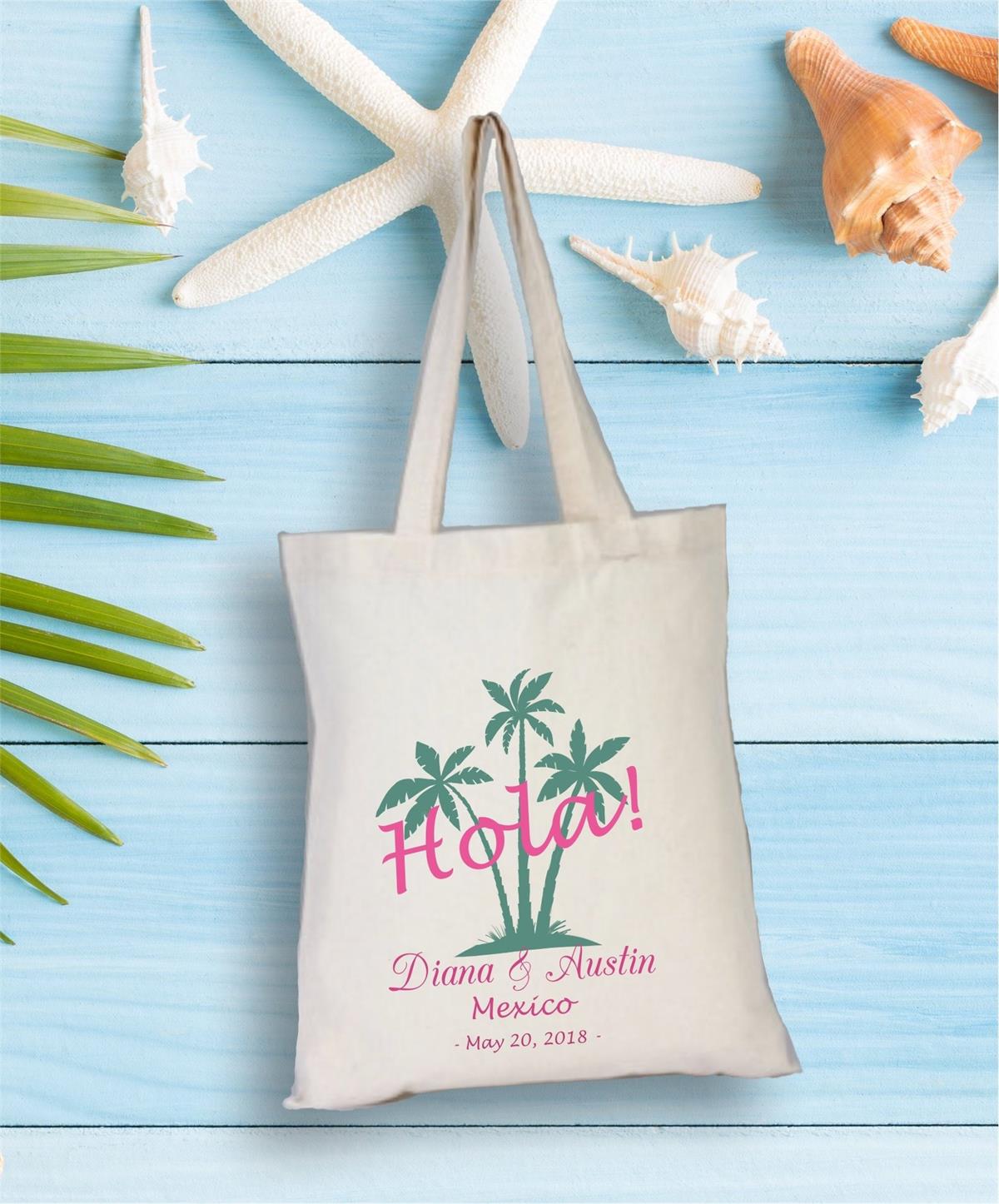 A cloth pouch for the personalized bachelor party