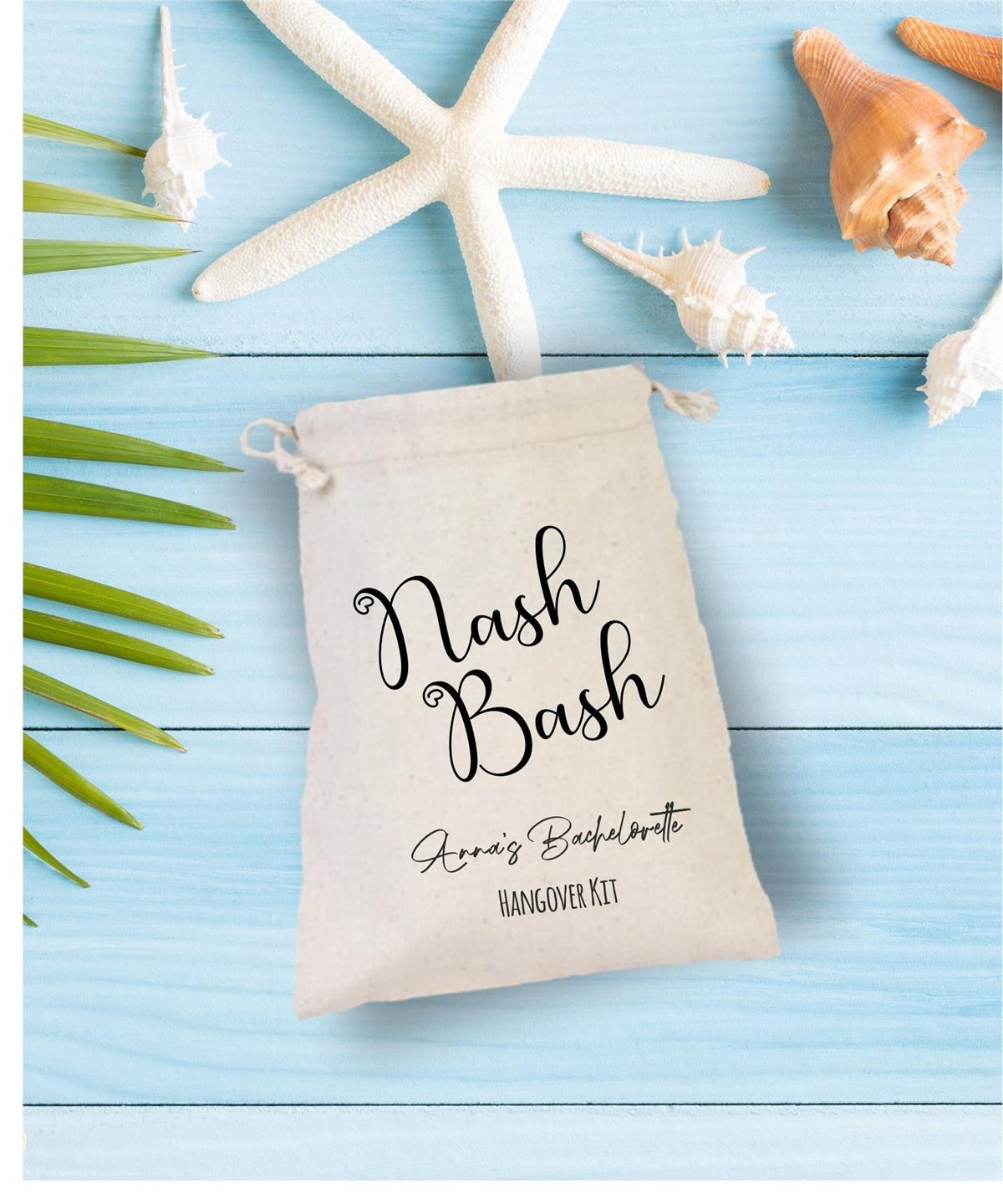 Gift cloth pouch for the personalized bachelor party