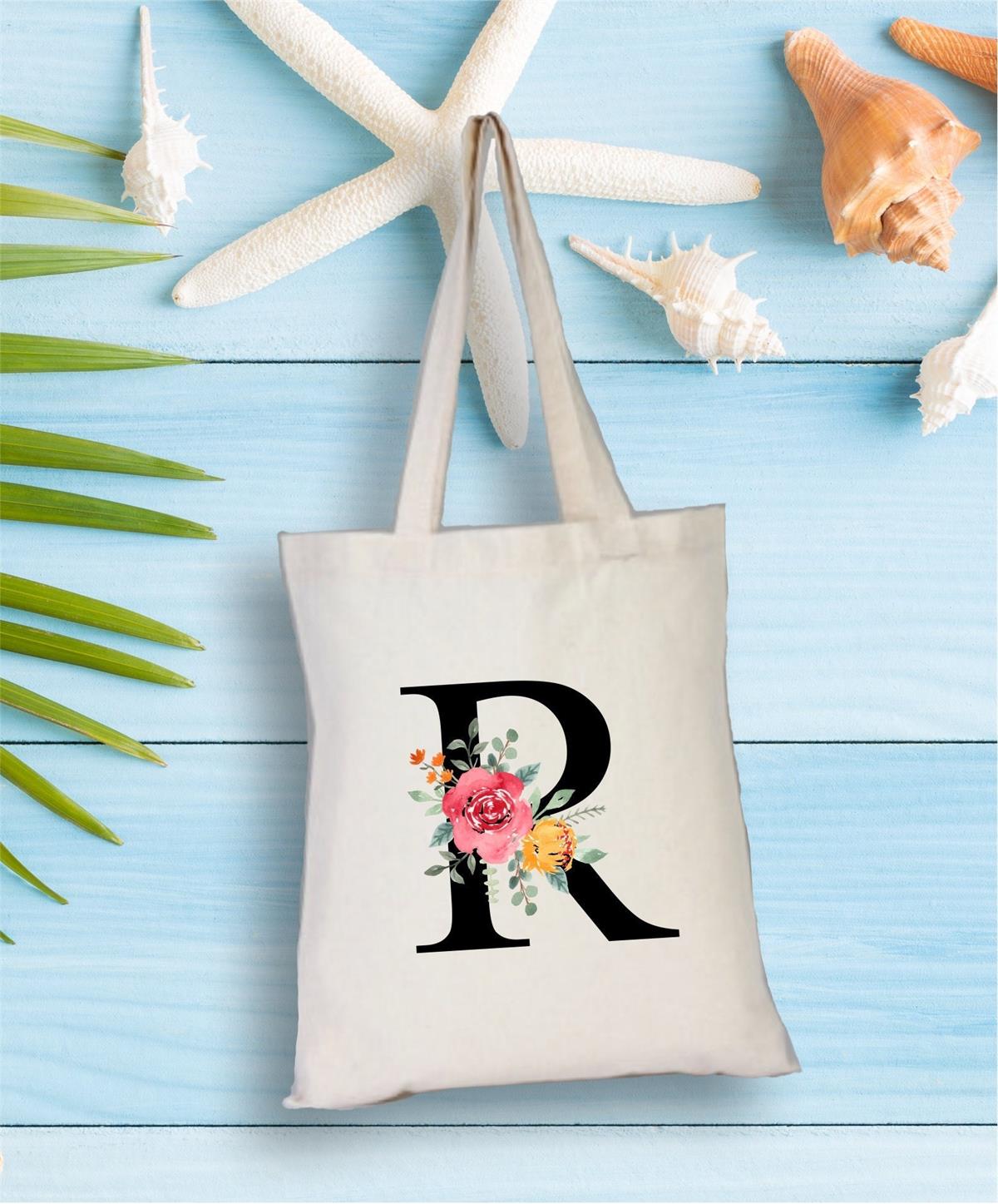 Cloth Bag for Single Flower Patterned Bachelor Party