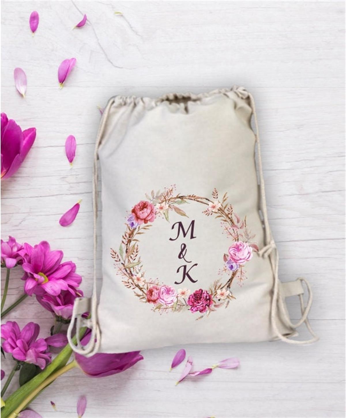 Personalized Wedding Themed Gift Backpack
