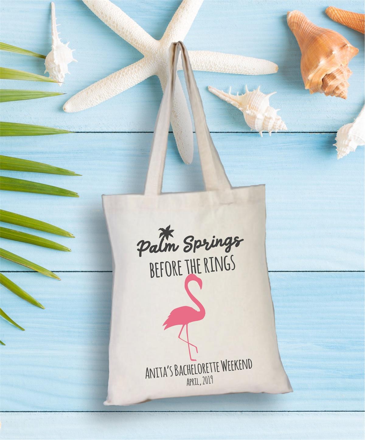 Cloth Bag for Single Flamingo Patterned Single Night