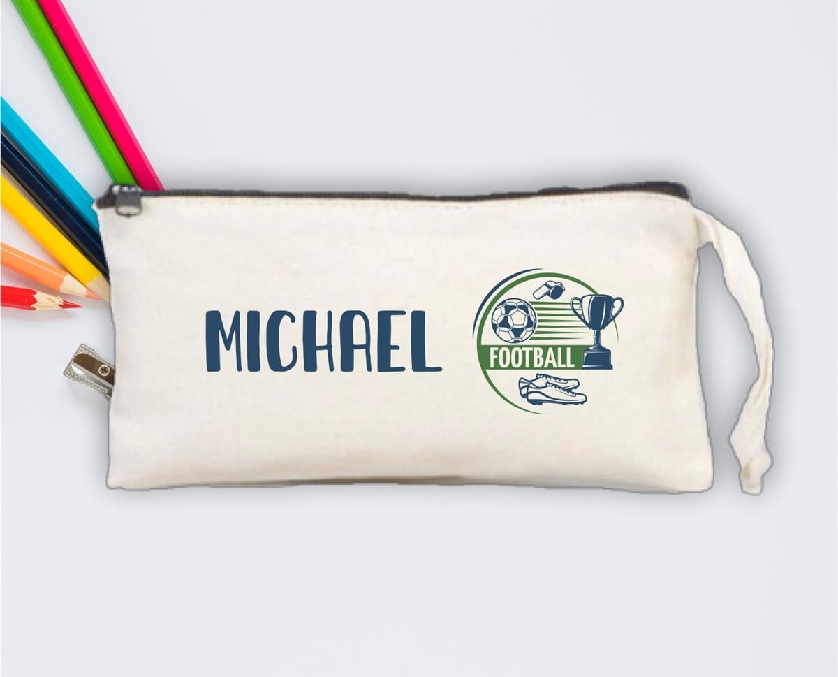 Personalized Football Themed Pen Box