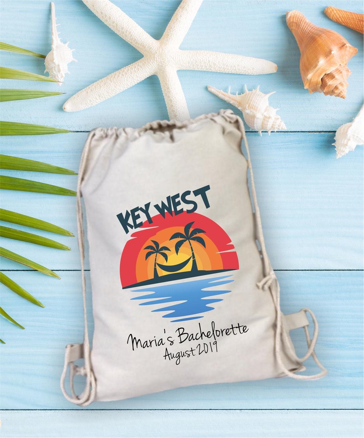 Personalized sunset for bachelor's party