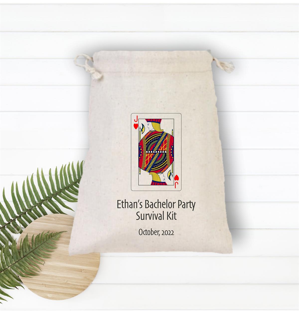Gift diaper pouch for a personalized Las Vegas themed bachelor party