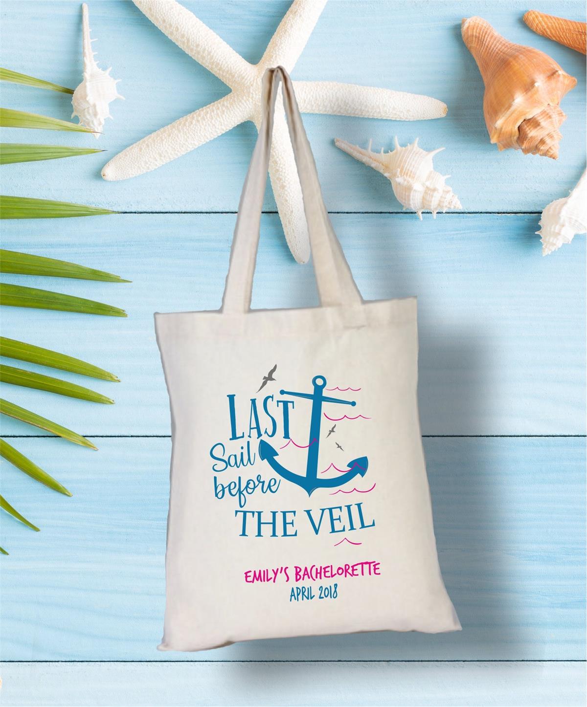 Personalized Last Sail Before the veil Written, maritime -themed bachelor's farewell party