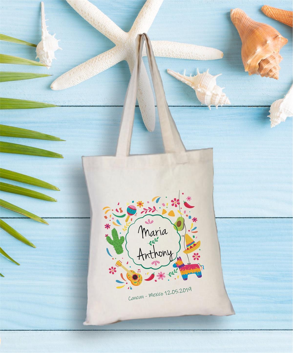 Personalized Mexican Themed Cloth Bag