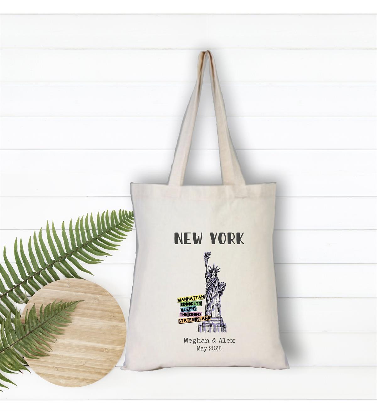 Backpack for a personalized New York themed single bachelor party