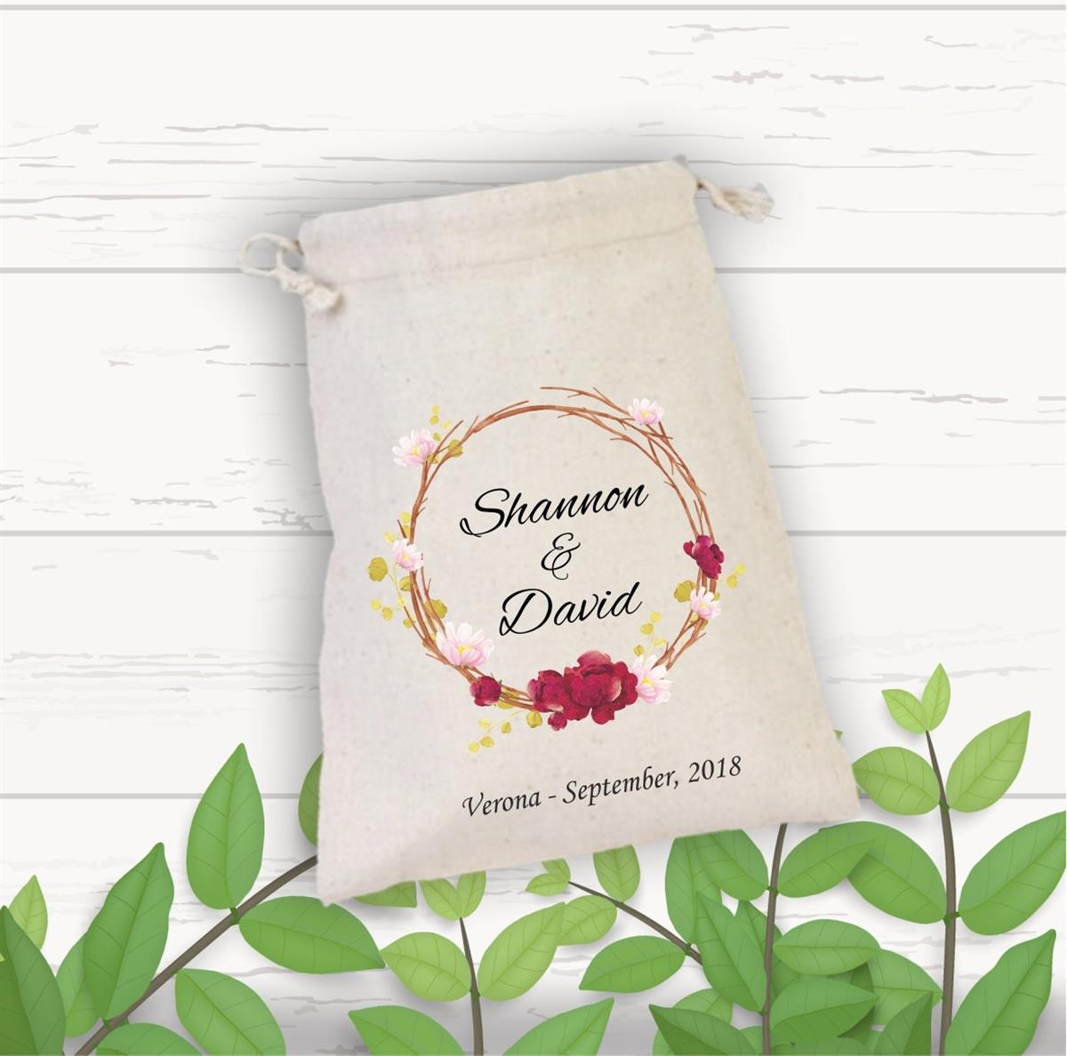 Personalized Wedding Gift Pouch