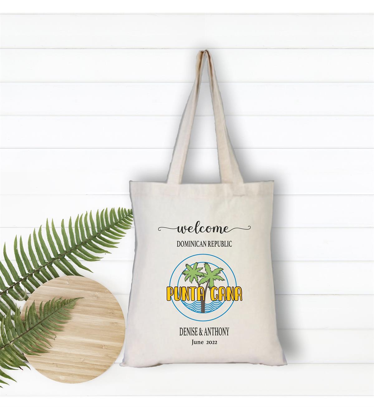 Personalized Punta Cana Themed cloth bag