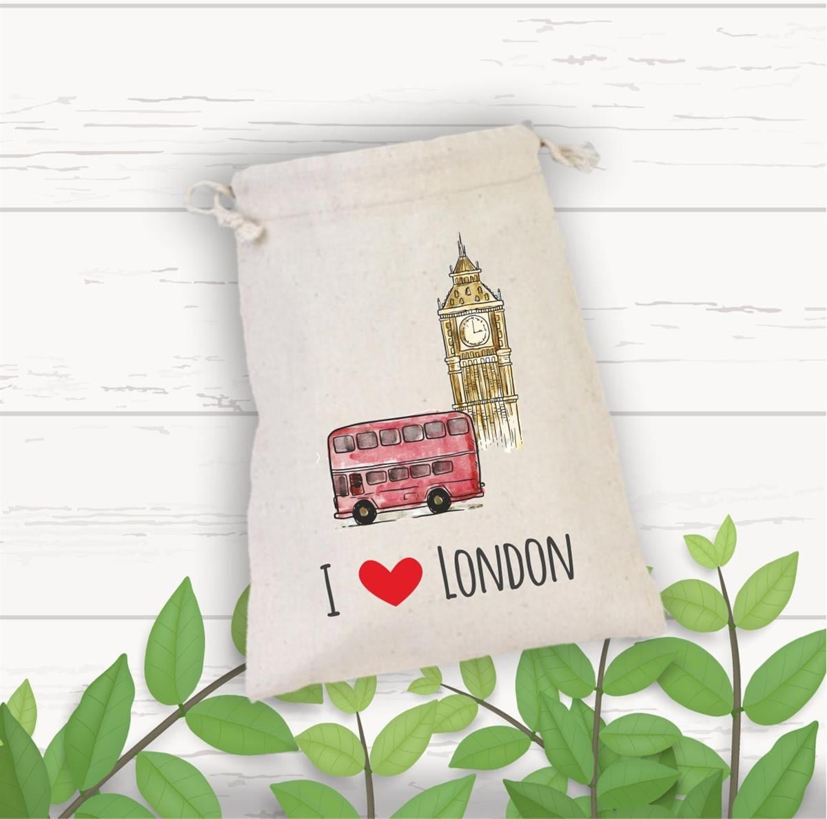 London themed cloth bag