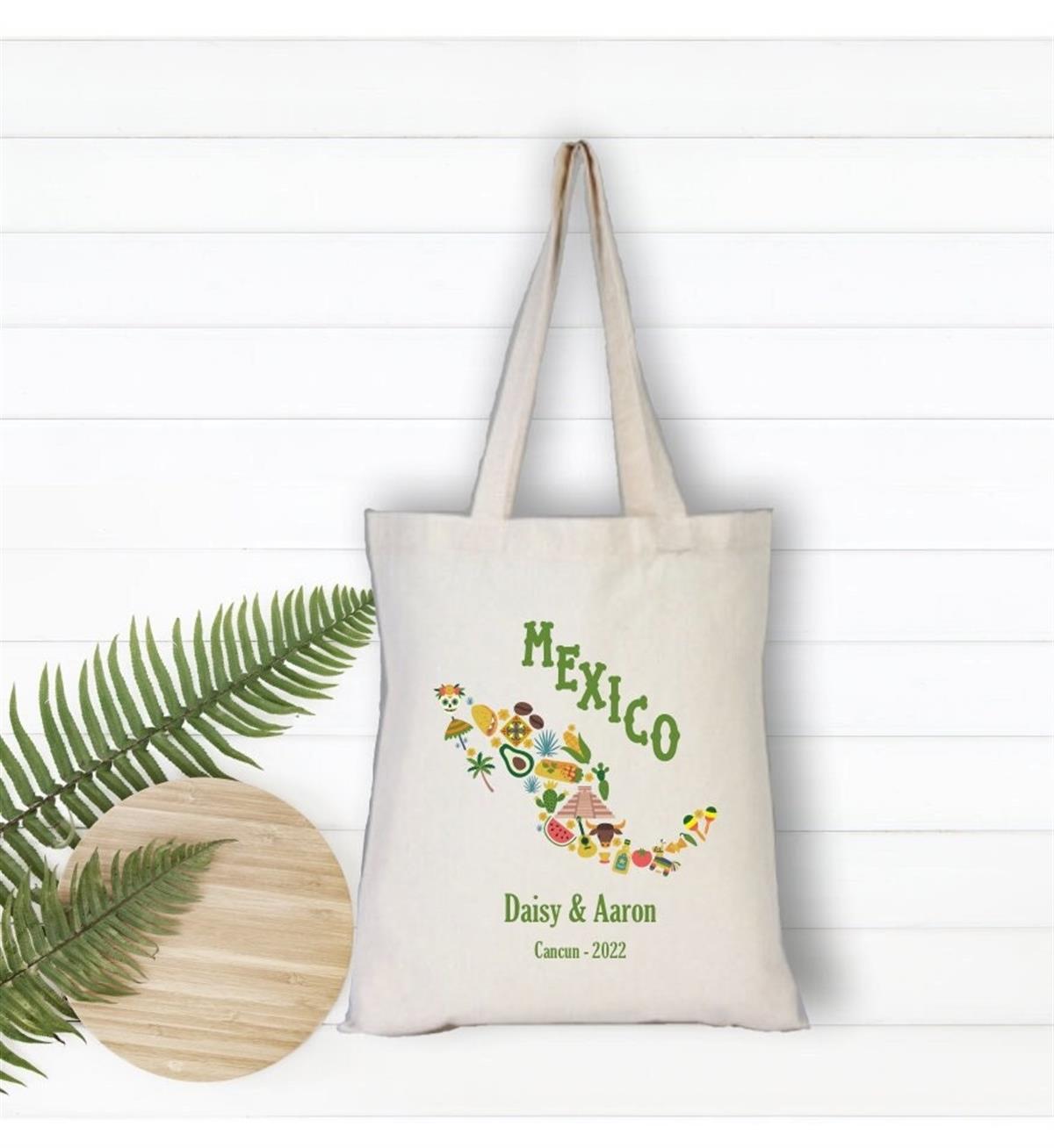 Mexican themed personalized cloth bag