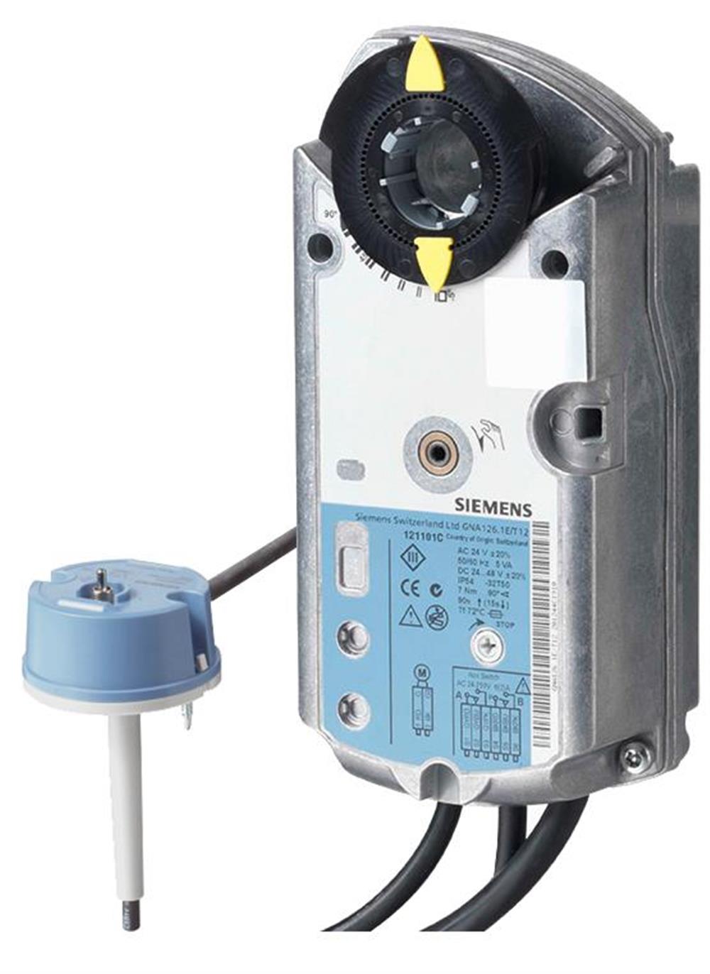 SiemensGRA126.1E/T12Siemens GRA126.1E/T12 Yangın/Duman Damper MotoruRotary Yangın-Duman Damper Motorları