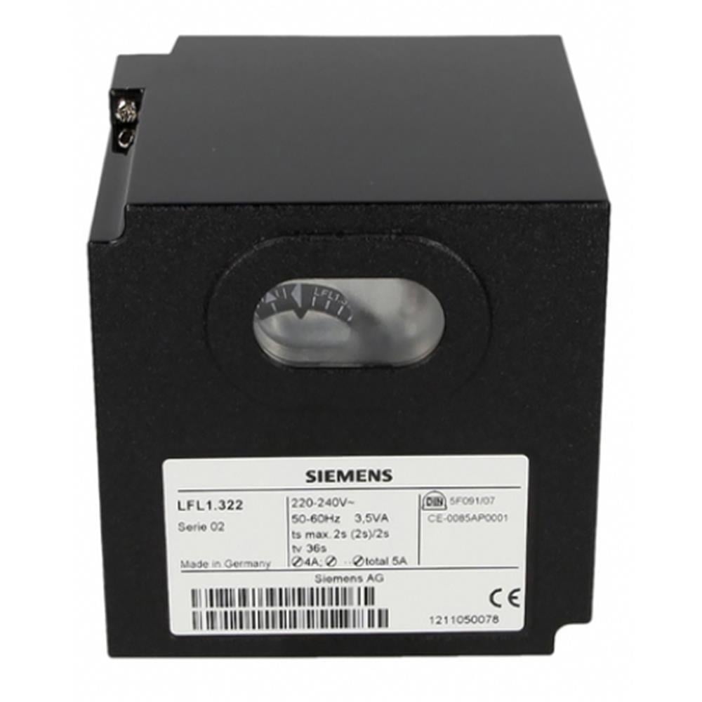 SiemensLFL1.322Siemens LFL1.332 Orta ve Büyük Kapasiteli, Fasılalı Çalışan, Çok Kademeli veya Oransal Gaz veya Çift Yakıtlı Brülörler İçinBrülör Yedek Parçaları