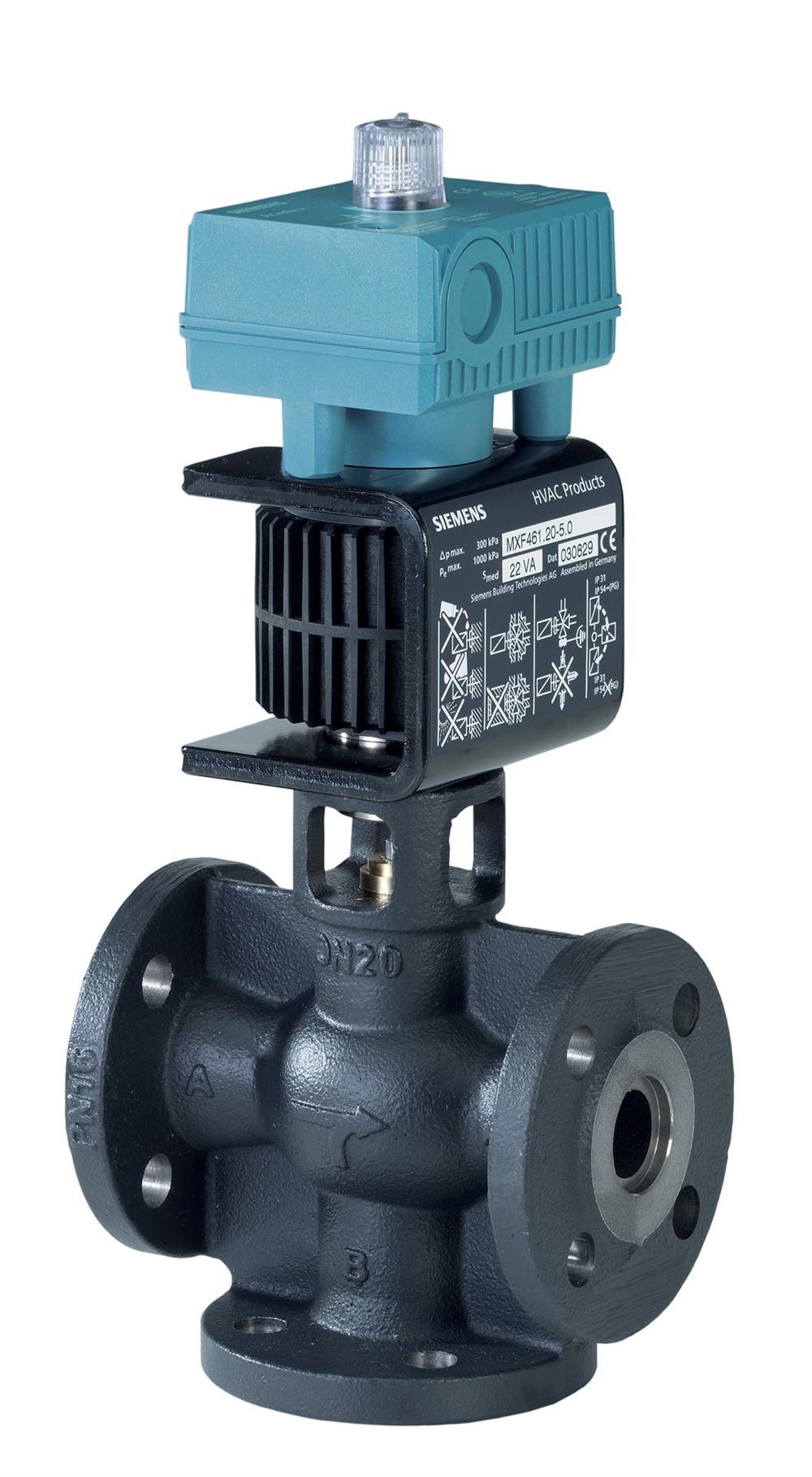SiemensMXF461.50-30Siemens MXF461.50-30 2 Yollu Manyetik Flanşlı Kontrol Vanası, PN16, DN50 (2