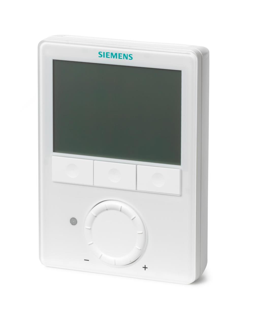 SiemensRDG160TSiemens RDG160T Haftalık Programlı İki ve Dört Borulu Sistemler İçin Dijital Fan Coil TermostatıDijital Kablolu Fan Coil Termostatları