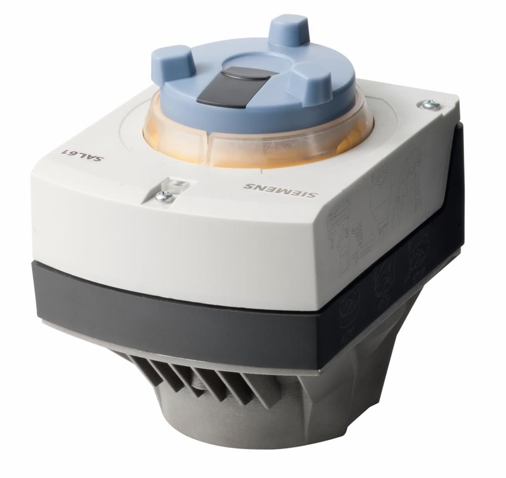 SiemensSAL61.00T10Siemens SAL61.00T10 Rotary Vana Motoru AC/DC 24 V, DC 0…10 V / DC 4…20 mA, Oransal Kontrol, 10 Nm2 ve 3 Yollu Vana Motorları