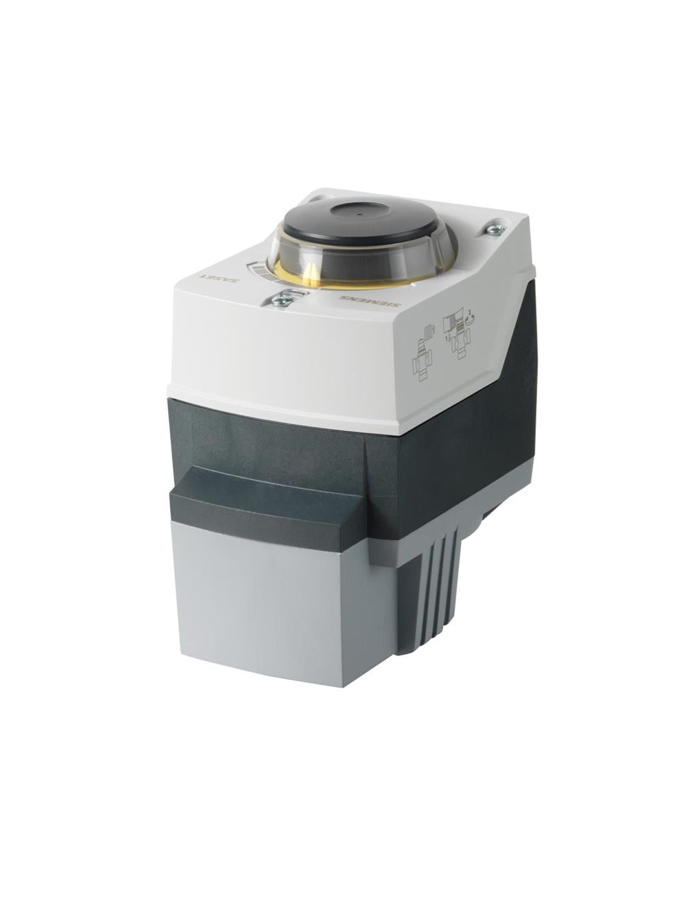 SiemensSAS61.53Siemens SAS61.53 Lineer Vana Motoru  AC/DC 24 V, DC 0…10 V / DC 4…20 mA, Oransal Kontrol, 400 N2 ve 3 Yollu Vana Motorları