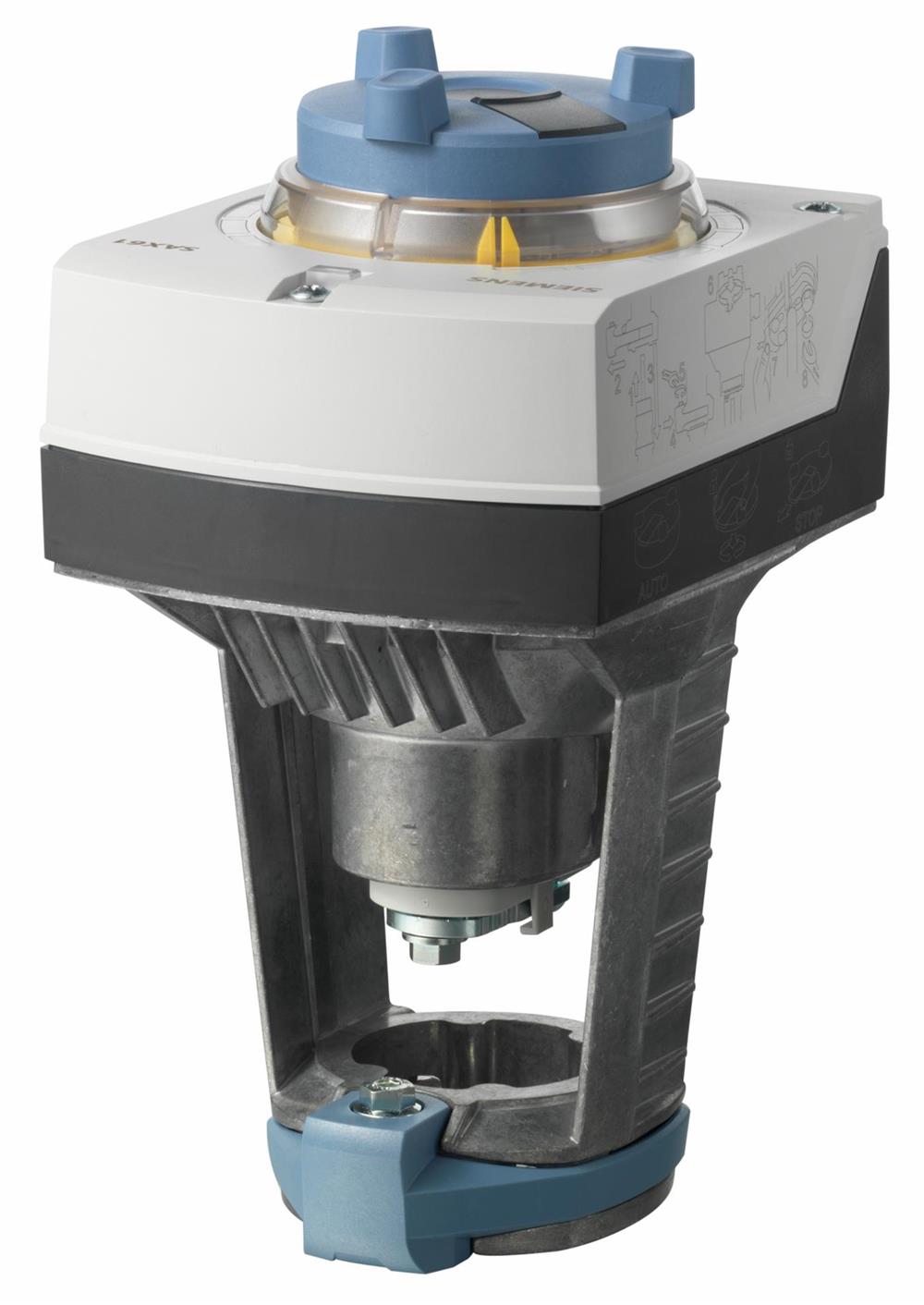 SiemensSAX61.03USiemens SAX61.03U Lineer Vana Motoru AC/DC 24 V, DC 0…10 V / DC 4…20 mA, Oransal Kontrol, 800 N2 ve 3 Yollu Vana Motorları