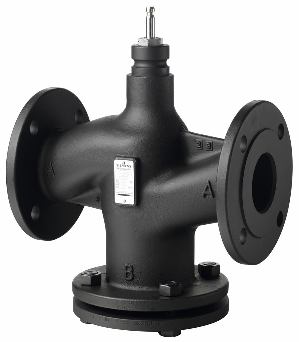 SiemensVVF43.100-125Siemens VVF43.100-125 2 Yollu Lineer Tip Flanşlı Vana Gövdesi, DN100 (4