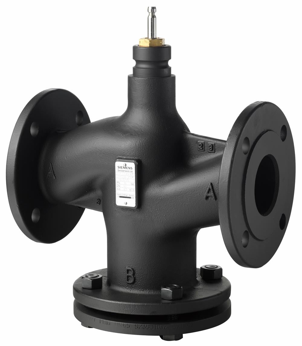 SiemensVVF53.15-1Siemens VVF53.15-1 2 Yollu Lineer Tip Flanşlı Vana Gövdesi, DN15 (1/2