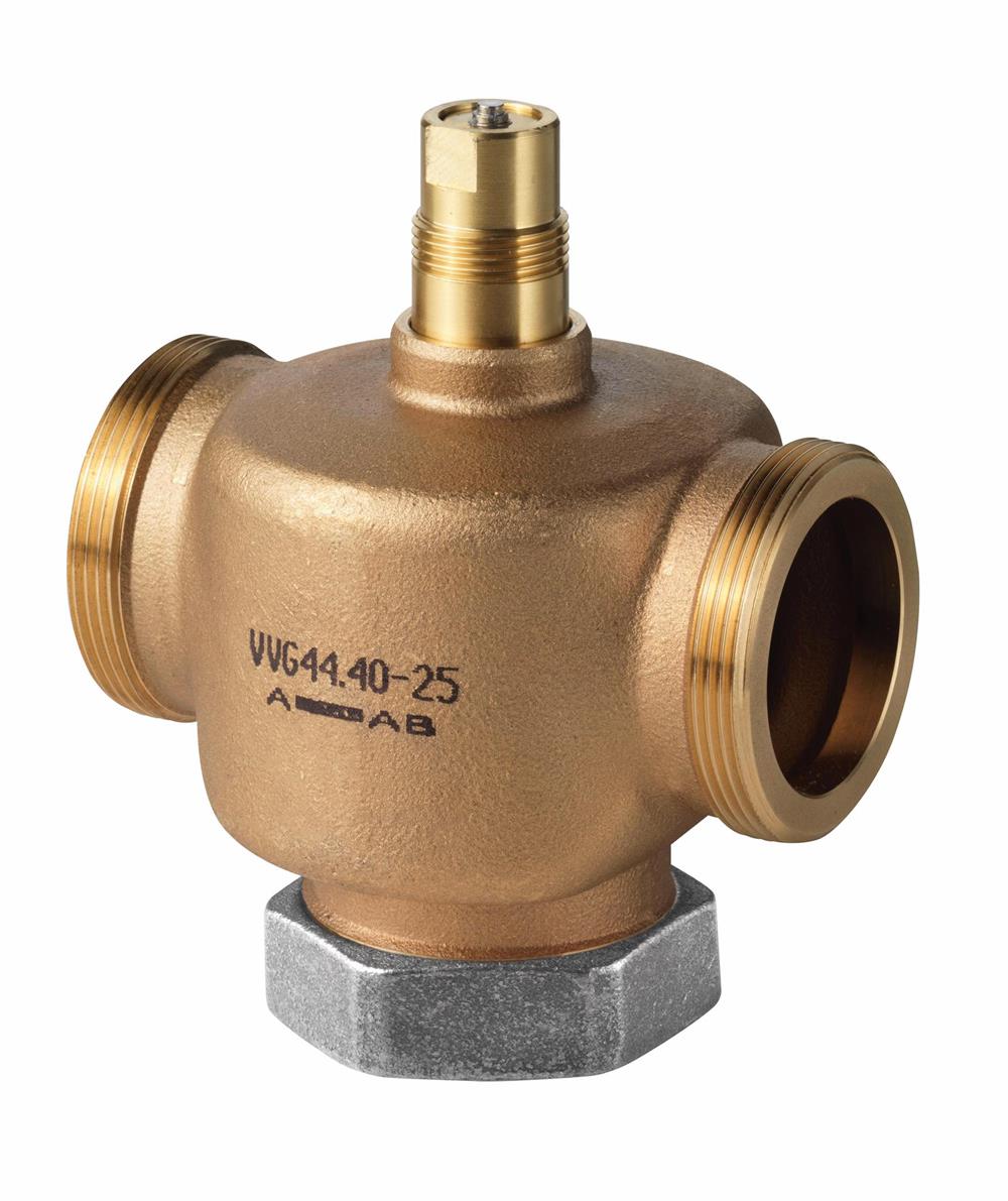 SiemensVVG44.20-6.3Siemens VVG44.20-6.3 2 Yollu Lineer Tip Dış Dişli Vana Gövdesi, DN20 (3/4