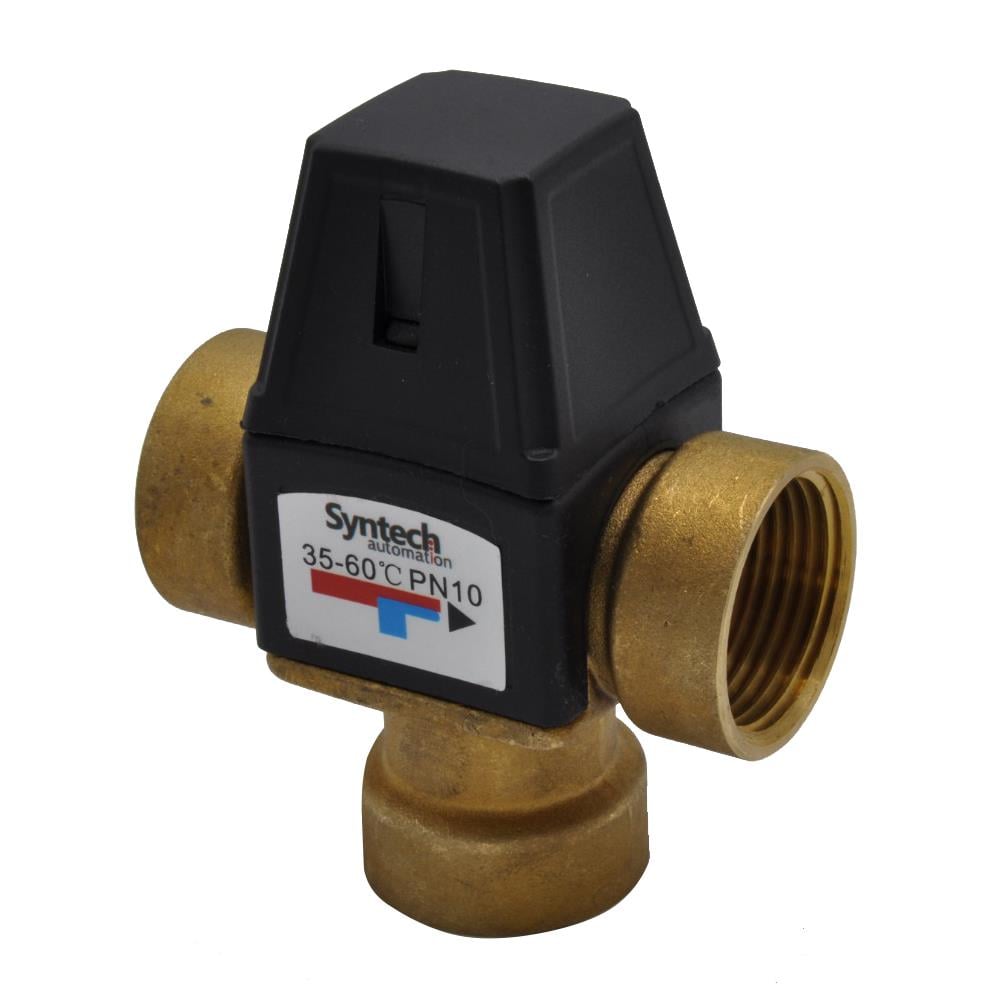 SyntechSYNTKV25Syntech SYNTKV25 İç Dişli Termostatik Karışım Vanası (Haşlama Vanası), DN25 (1